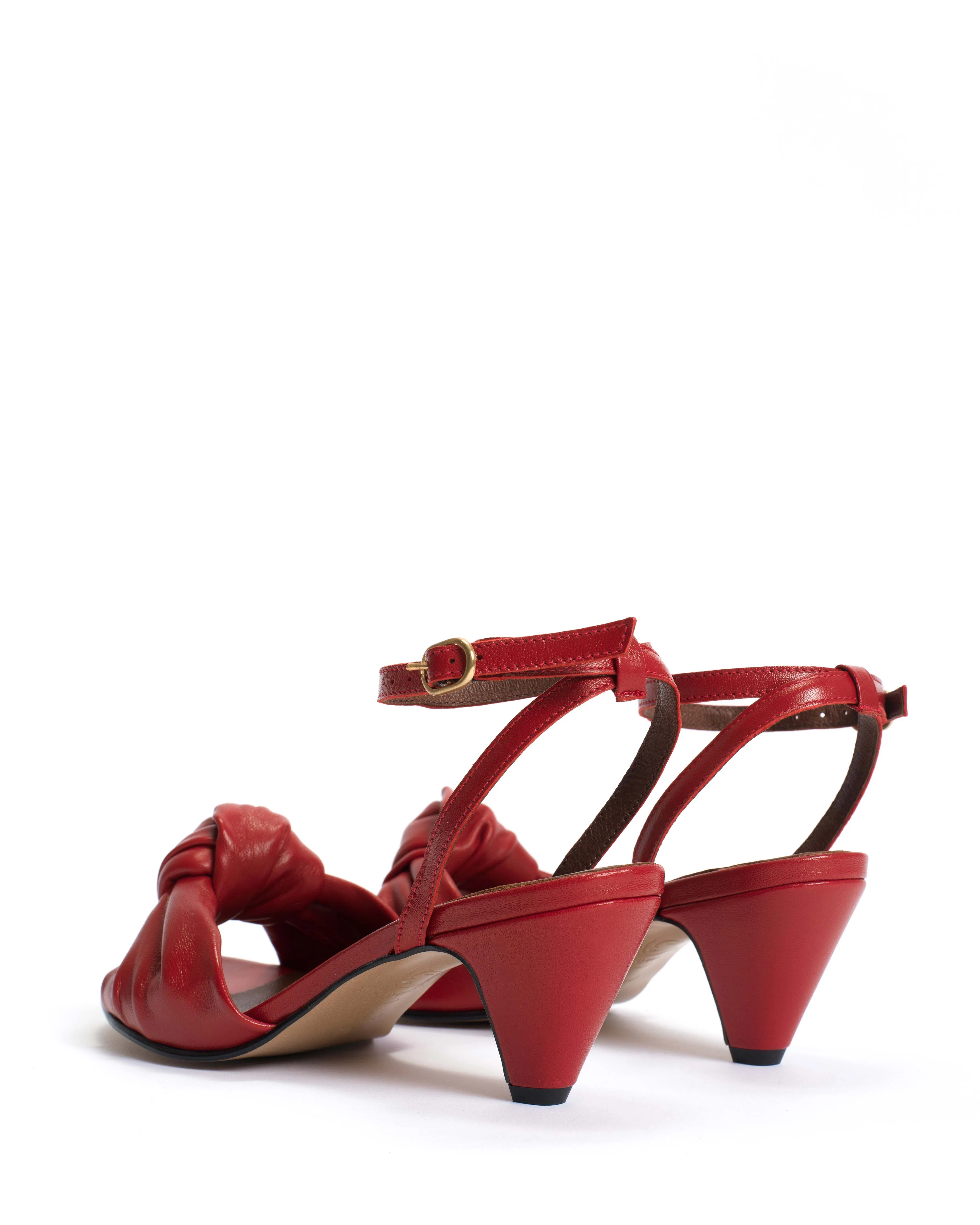 Aliza 50 stiletto Shiny lamb Ruby red sold by Anonymous Copenhagen product image thumbnail 4