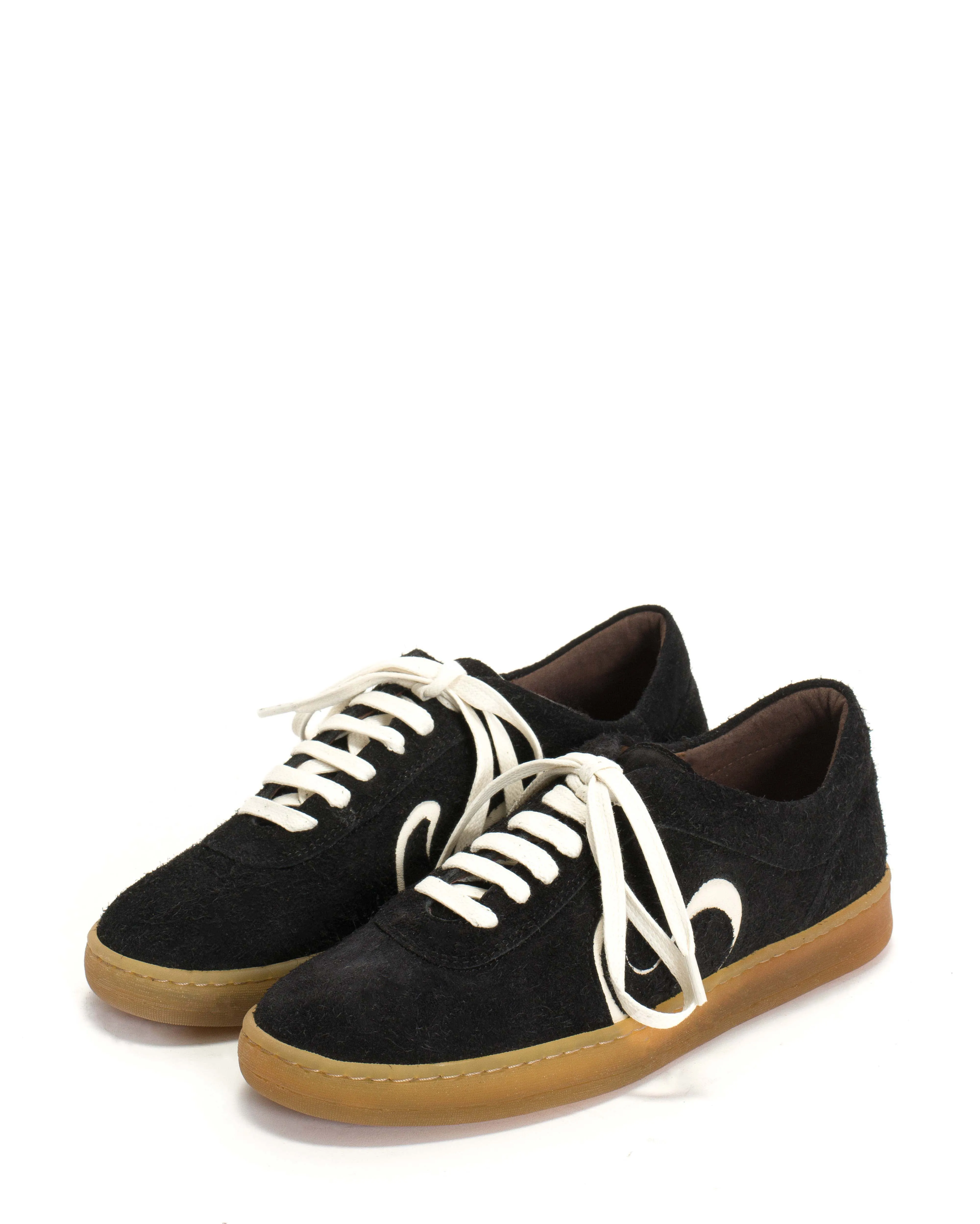 Blaire hevea Plushed calf suede Black sold by Anonymous Copenhagen product image thumbnail 2