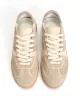 Dabbie Calf suede & soft calf dual & tri color White sand sold by Anonymous Copenhagen