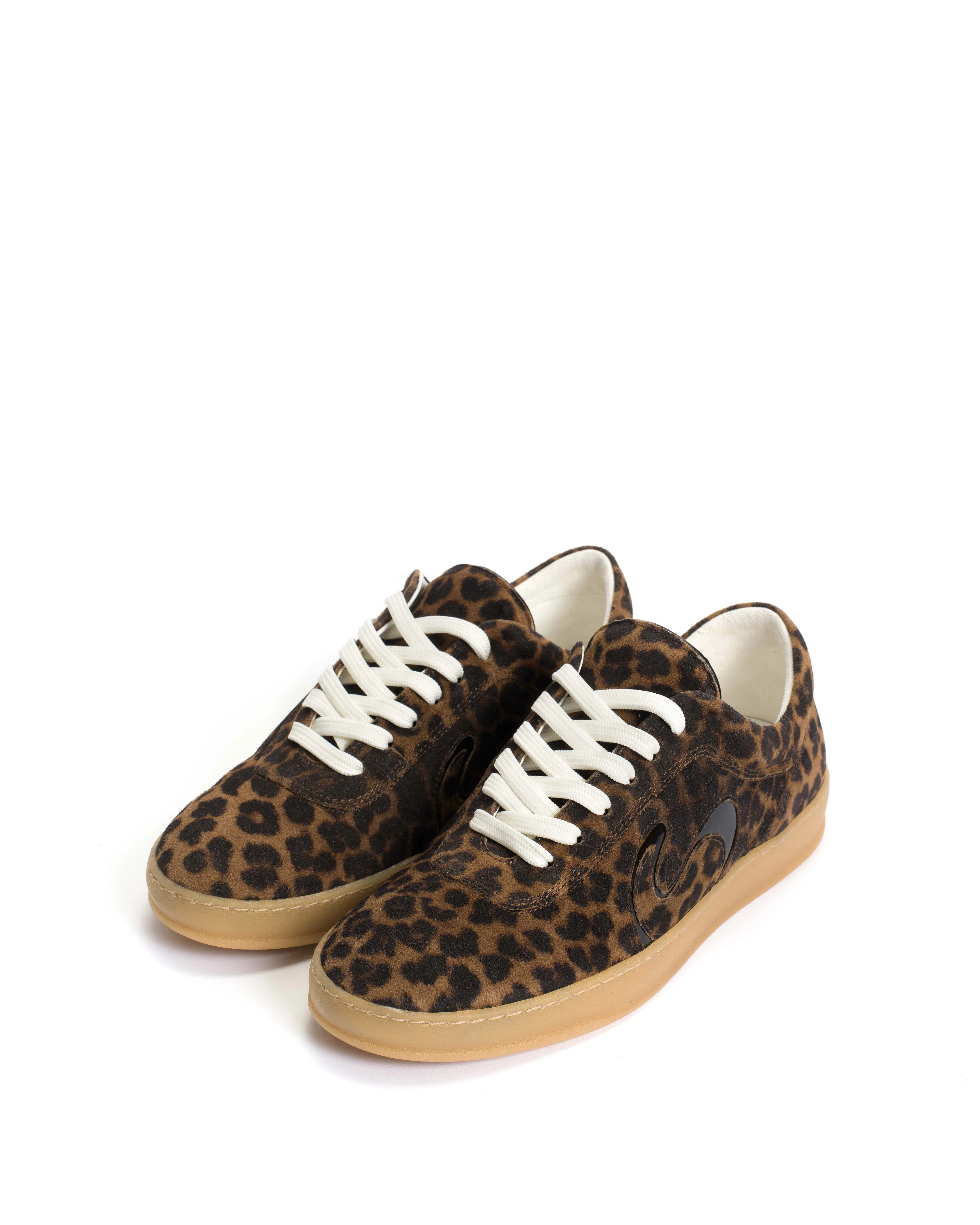 Blaire Calf suede print & polished soft calf Leopard & black sold by Anonymous Copenhagen product image thumbnail 2