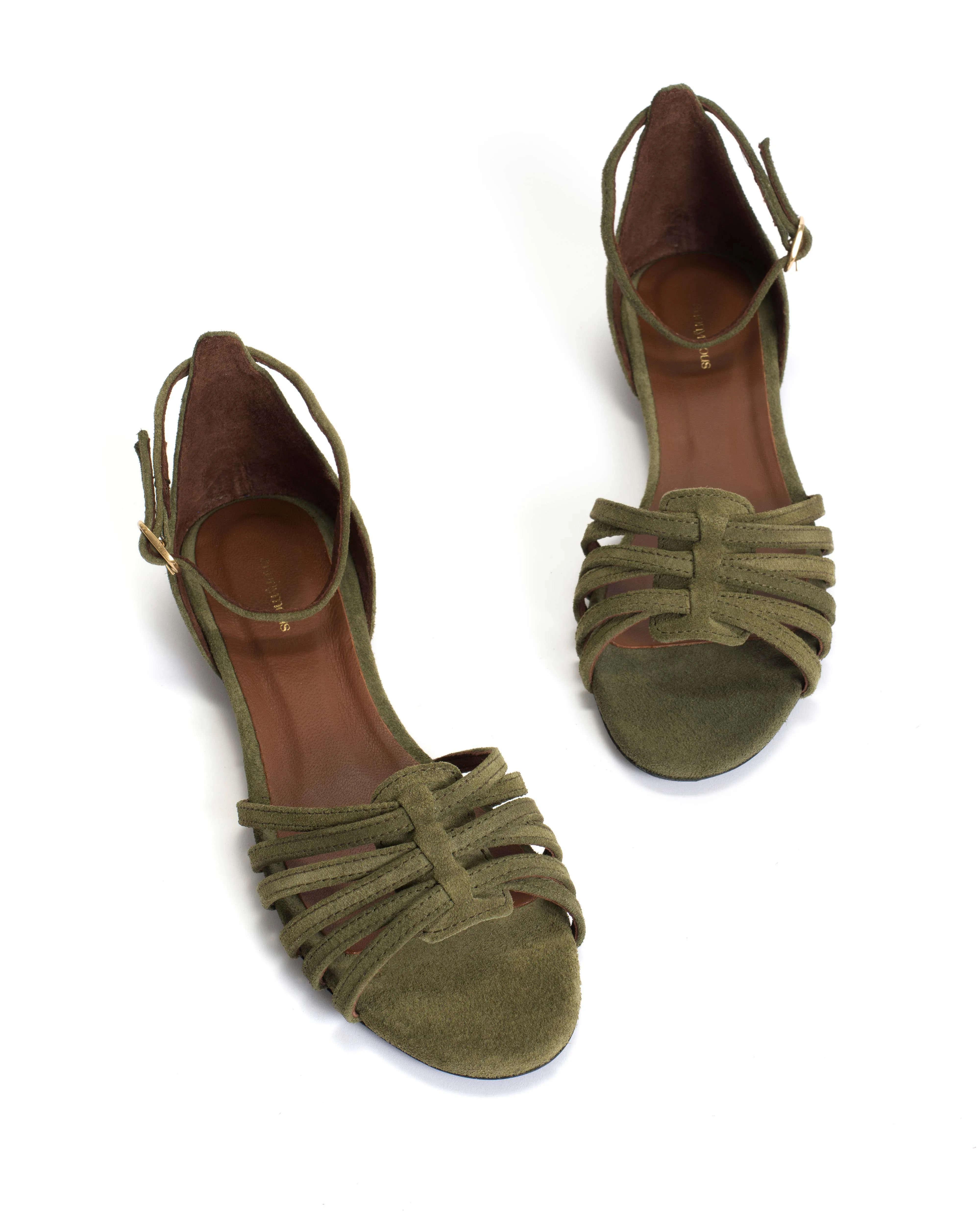Mareike 10 Calf suede Olive green sold by Anonymous Copenhagen product image thumbnail 5