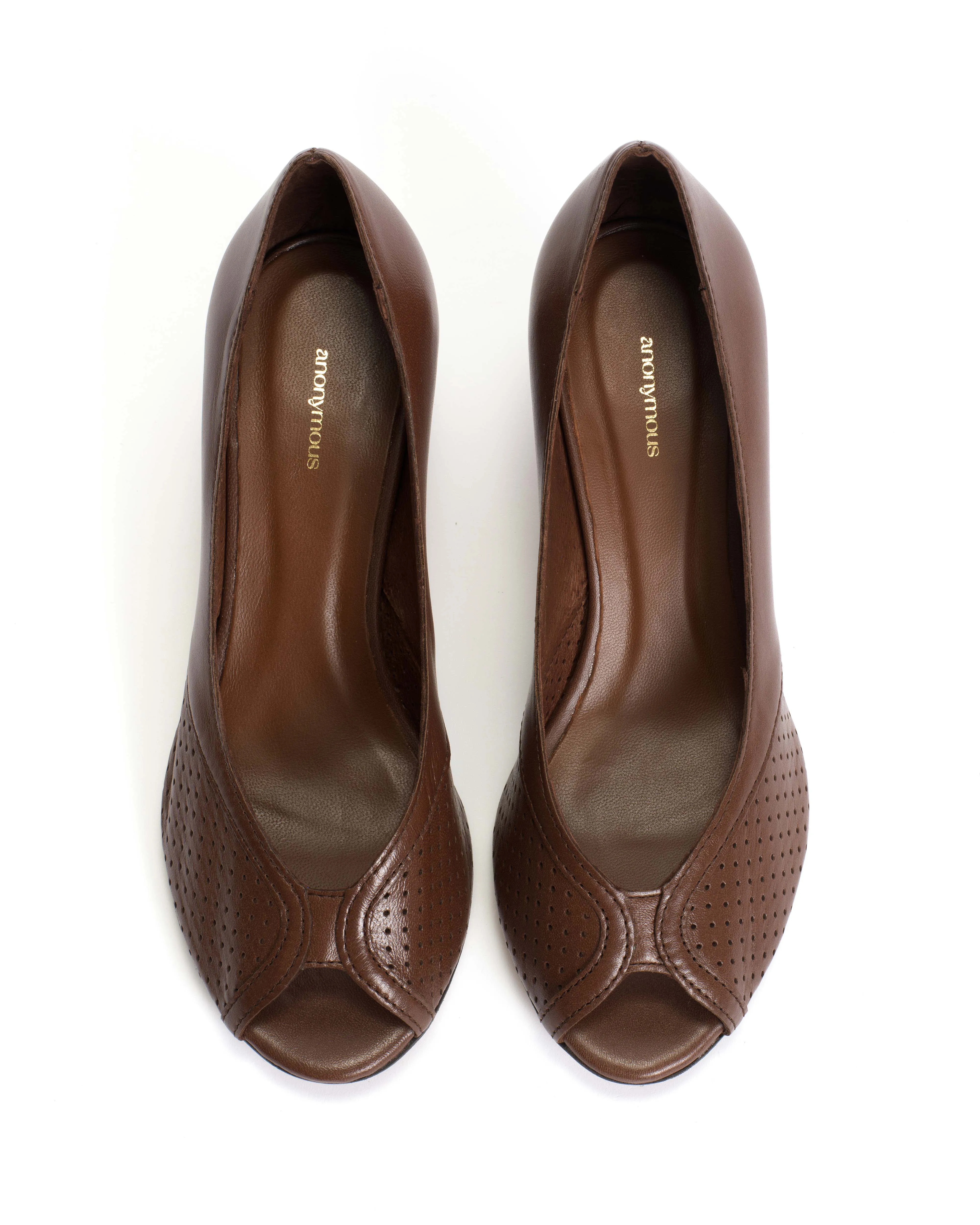 Tiffany stiletto Shiny lamb Chocolate sold by Anonymous Copenhagen product image thumbnail 4