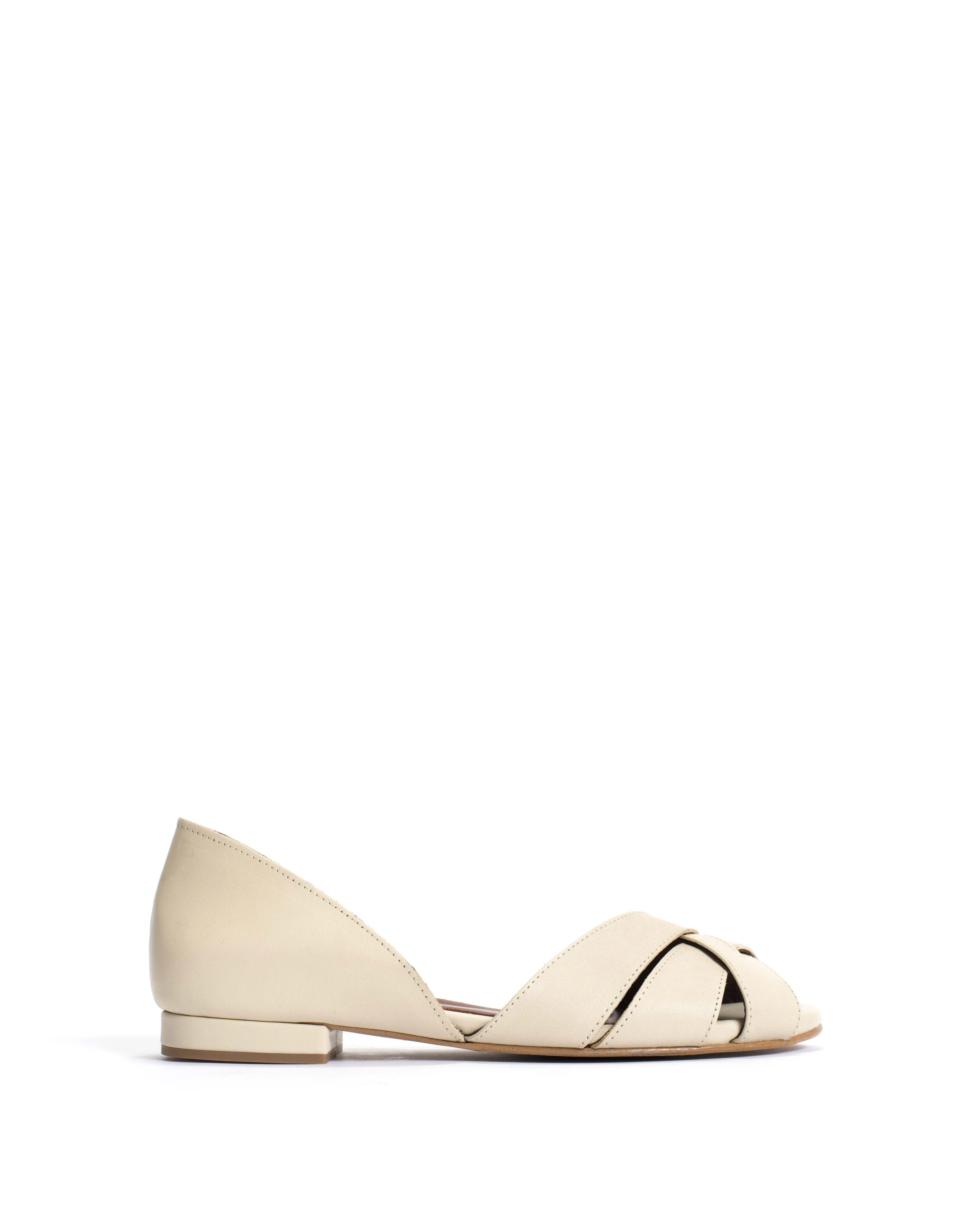 Sanni 20 Soft calf White sand sold by Anonymous Copenhagen