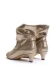 Hicha 40 stiletto Lizard metallic goat Vintage champagne sold by Anonymous Copenhagen