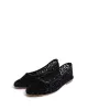 Sacha mosquito Shiny lamb & mosquito velvet leopard Black sold by Anonymous Copenhagen