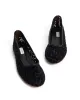 Sacha mosquito Shiny lamb & mosquito velvet leopard Black sold by Anonymous Copenhagen