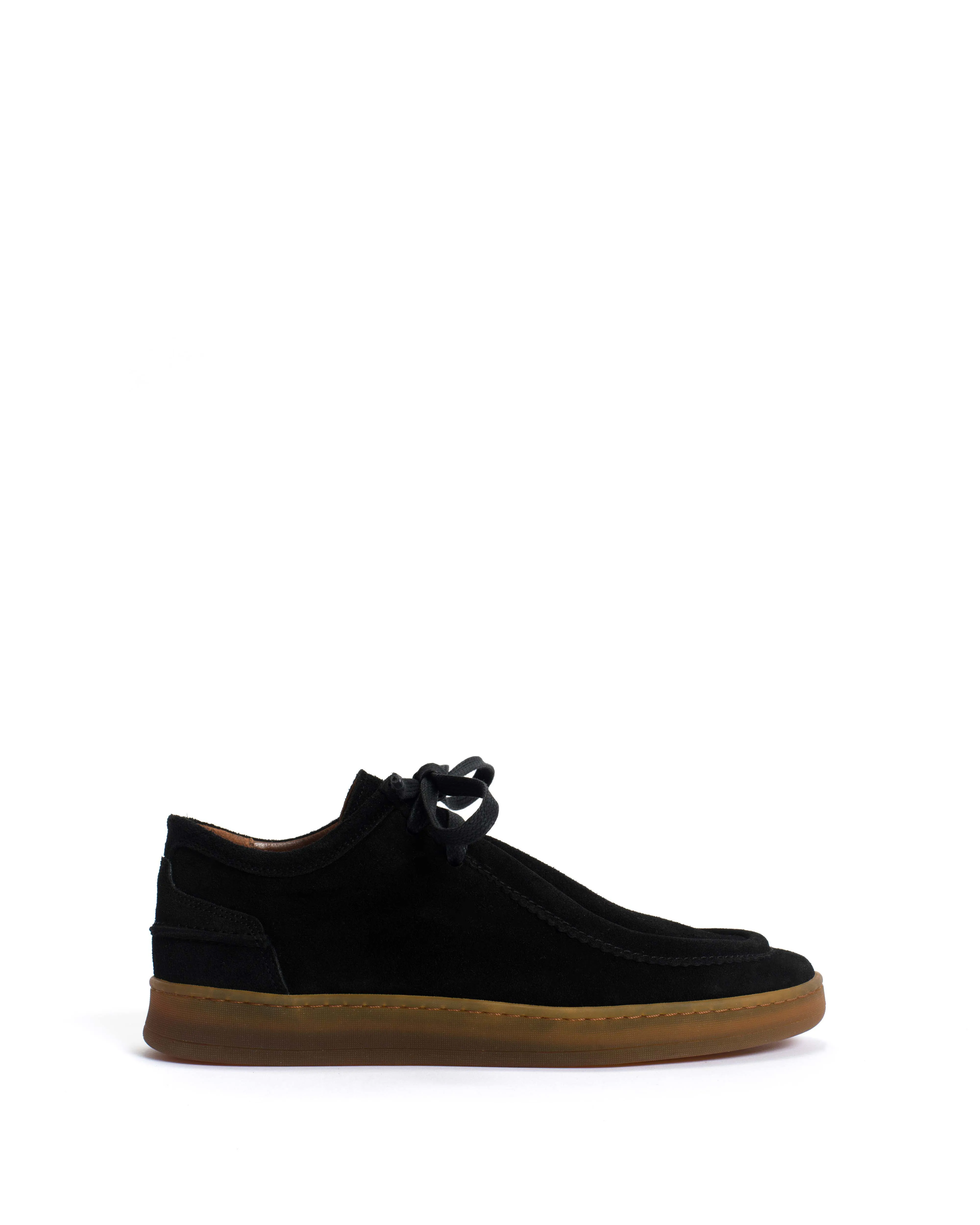 Chez hevea sport Calf suede Black sold by Anonymous Copenhagen