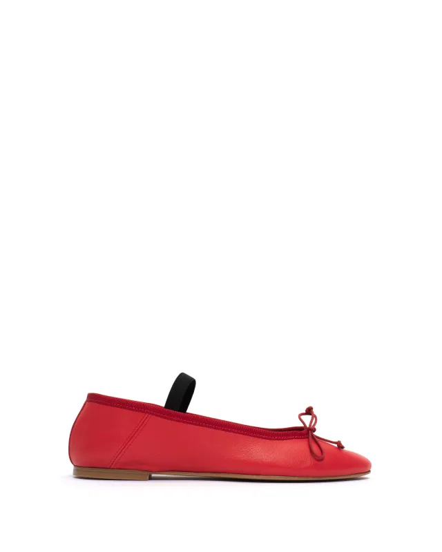 Rhina Silky lamb Ruby red sold by Anonymous Copenhagen