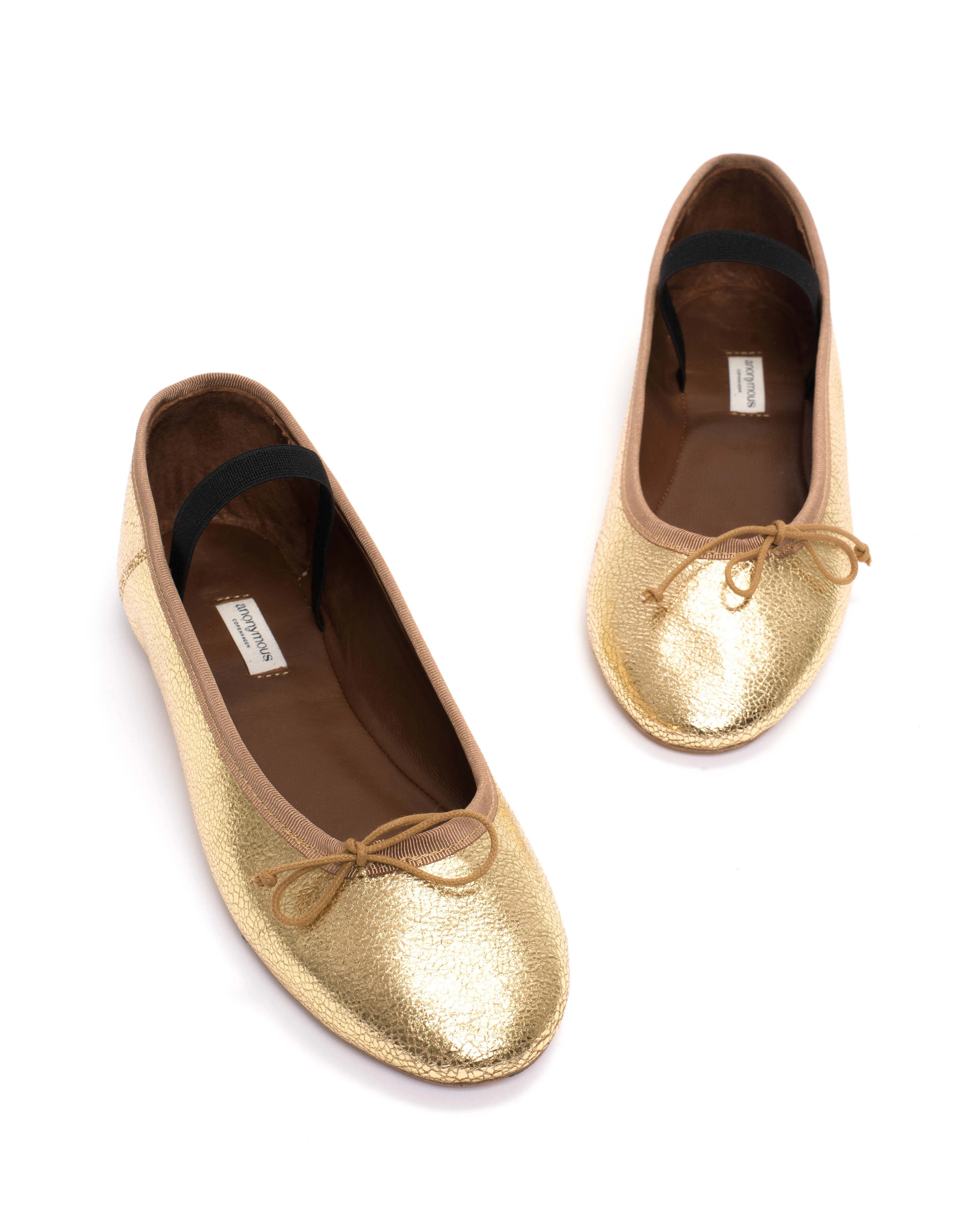 Rhina Crackled metallic goat Gold sold by Anonymous Copenhagen product image thumbnail 5