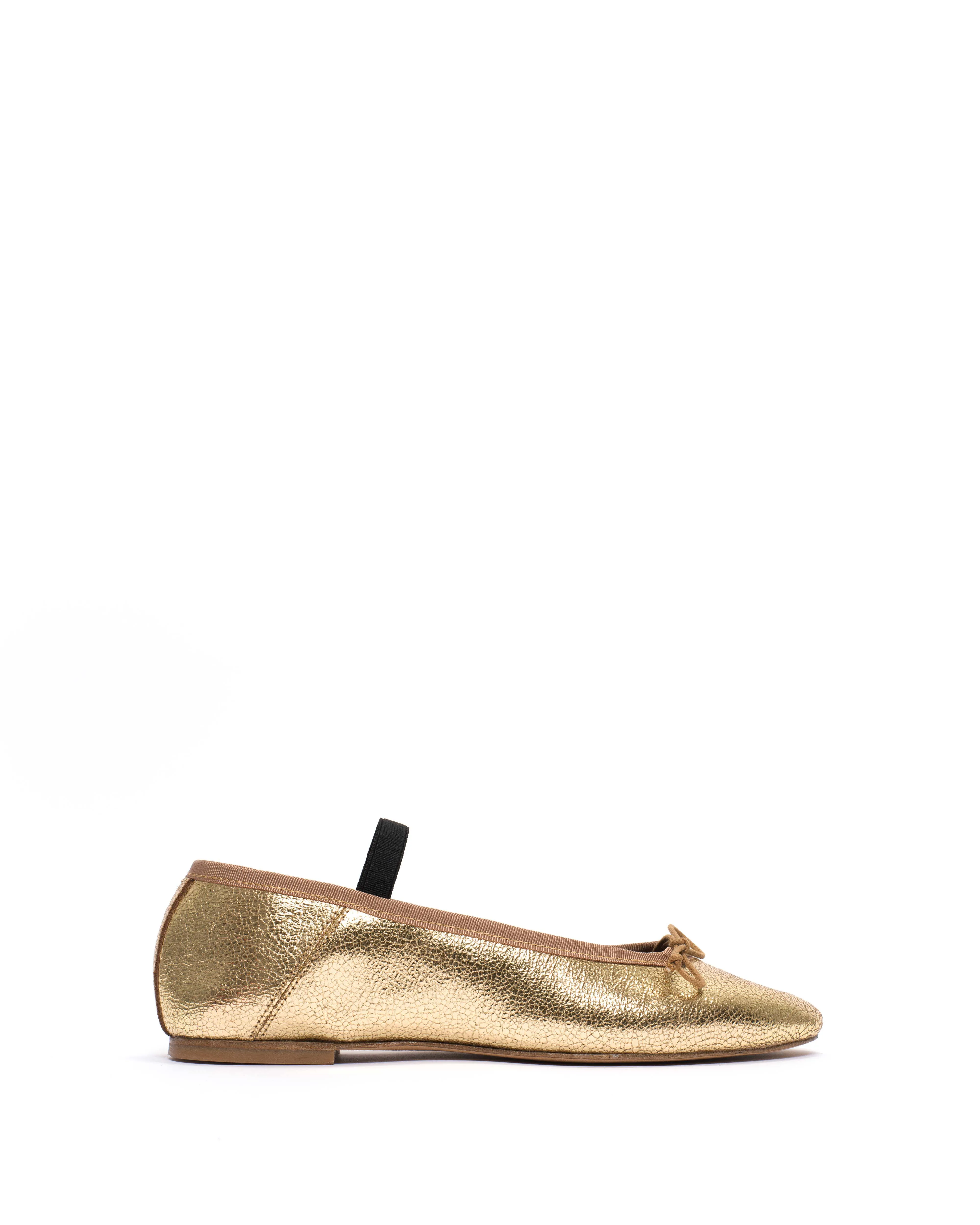 Rhina Crackled metallic goat Gold sold by Anonymous Copenhagen