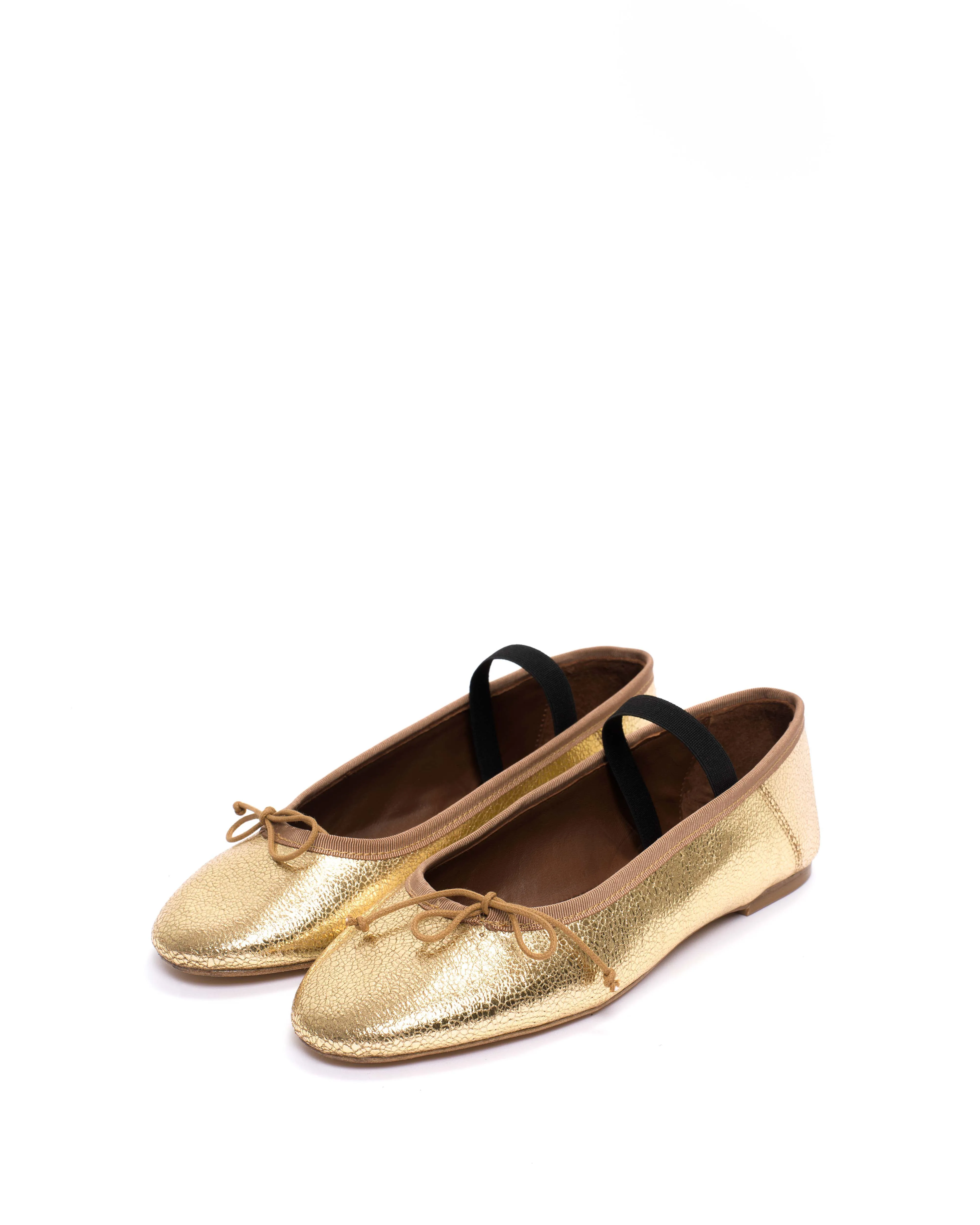 Rhina Crackled metallic goat Gold sold by Anonymous Copenhagen product image thumbnail 2