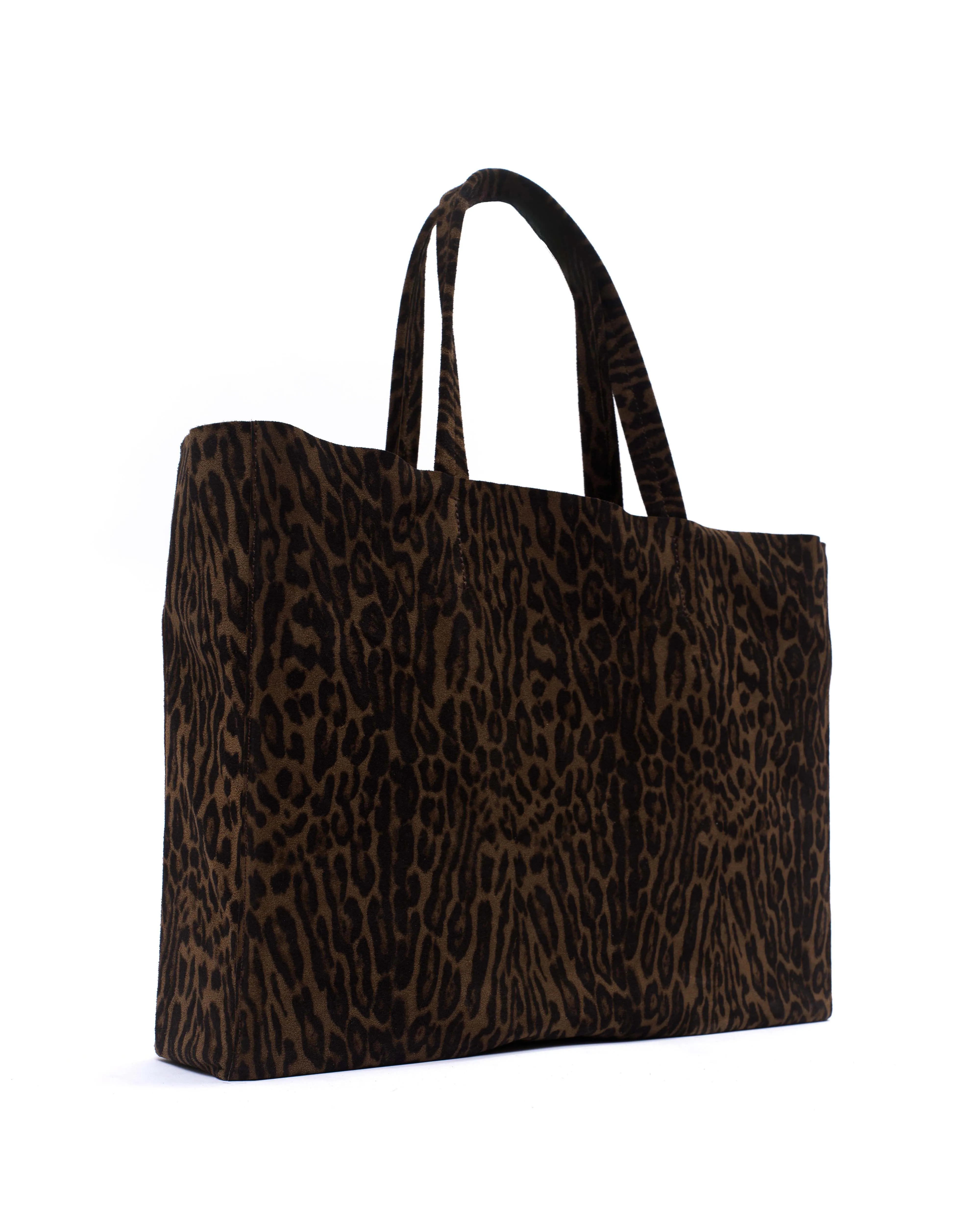 Ruba shopper Calf suede print Jaguar sold by Anonymous Copenhagen product image thumbnail 2