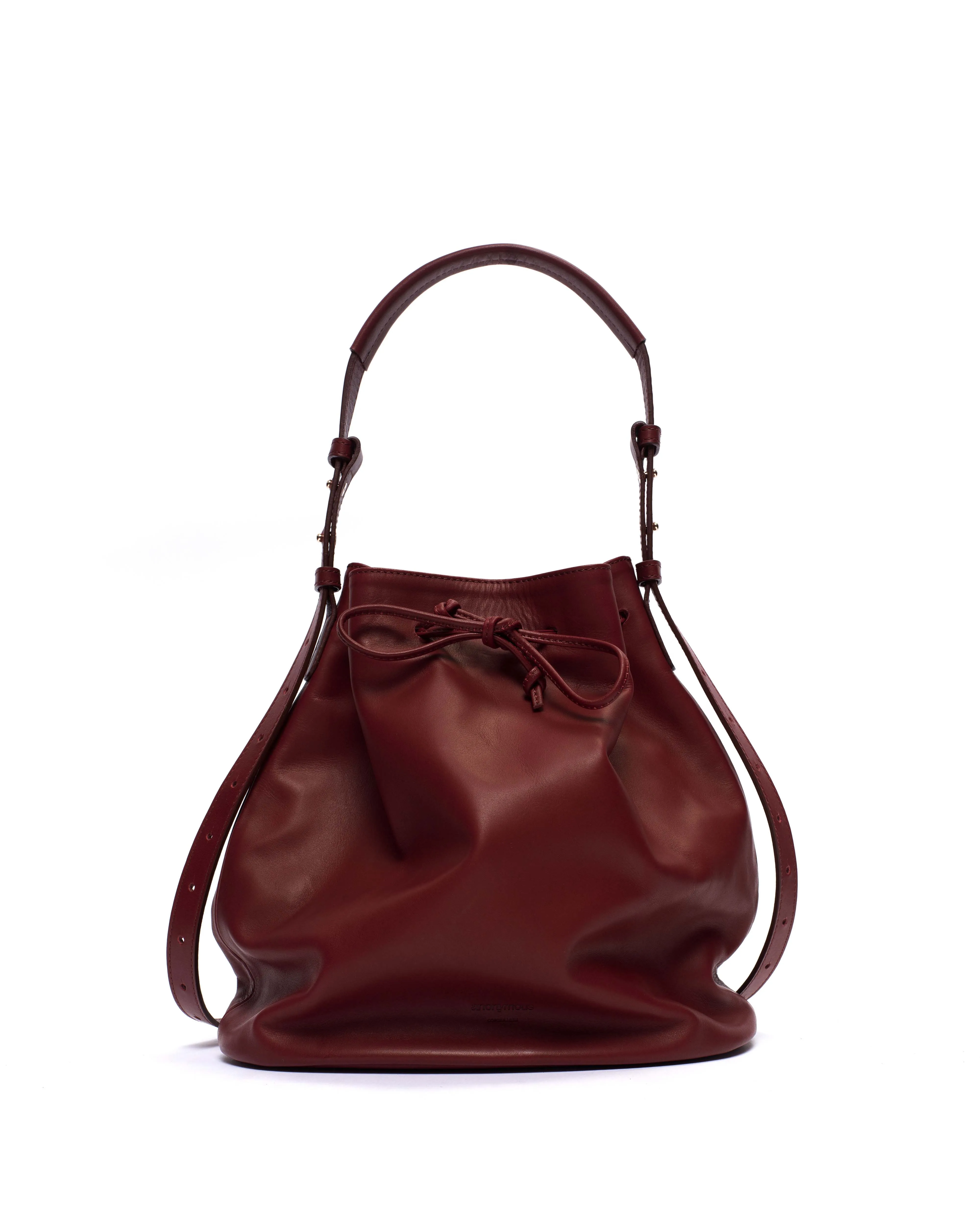 Kacey grand bucket bag Soft calf Pomegranate sold by Anonymous Copenhagen