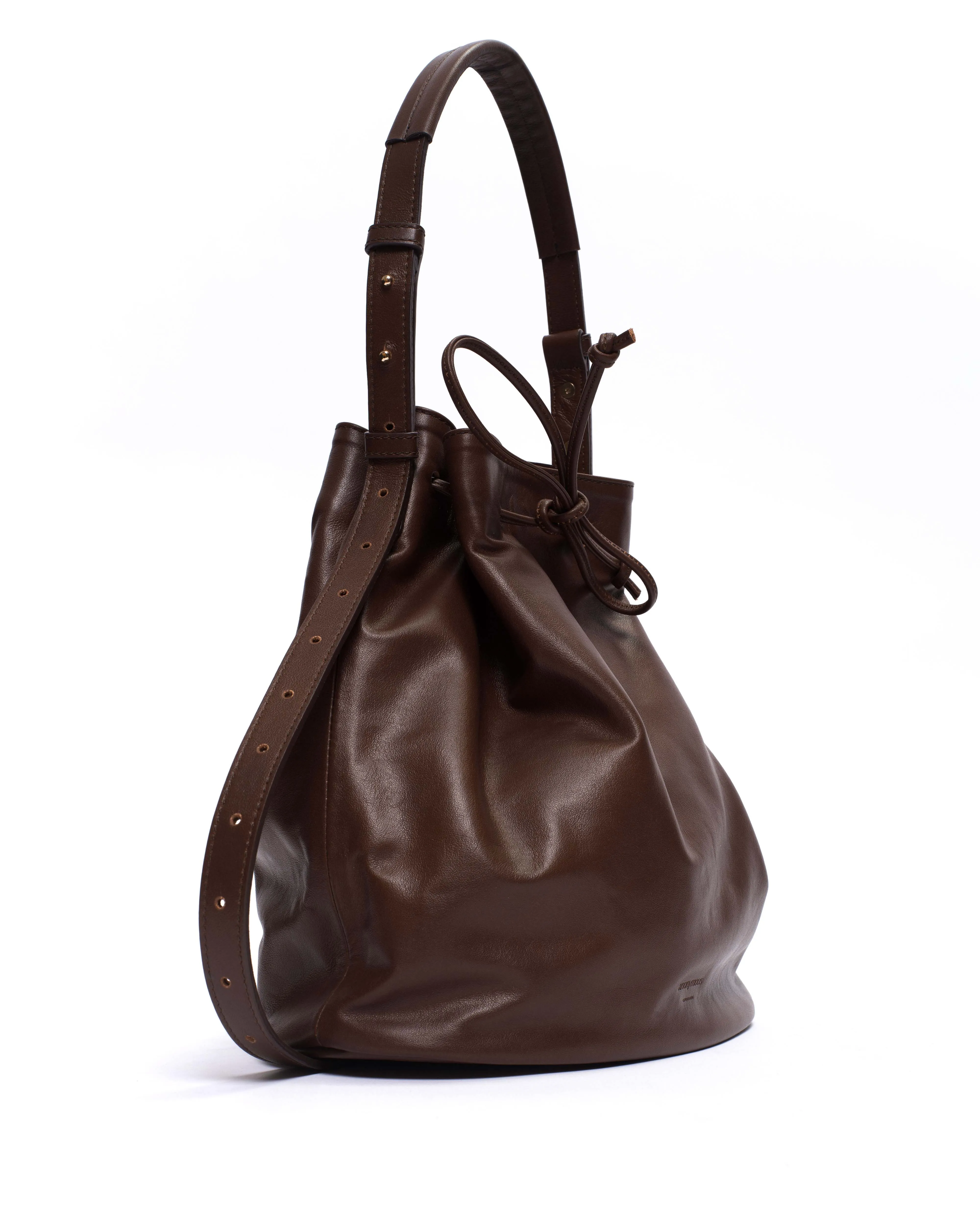 Kacey grand bucket bag Soft calf Chocolate sold by Anonymous Copenhagen product image thumbnail 2