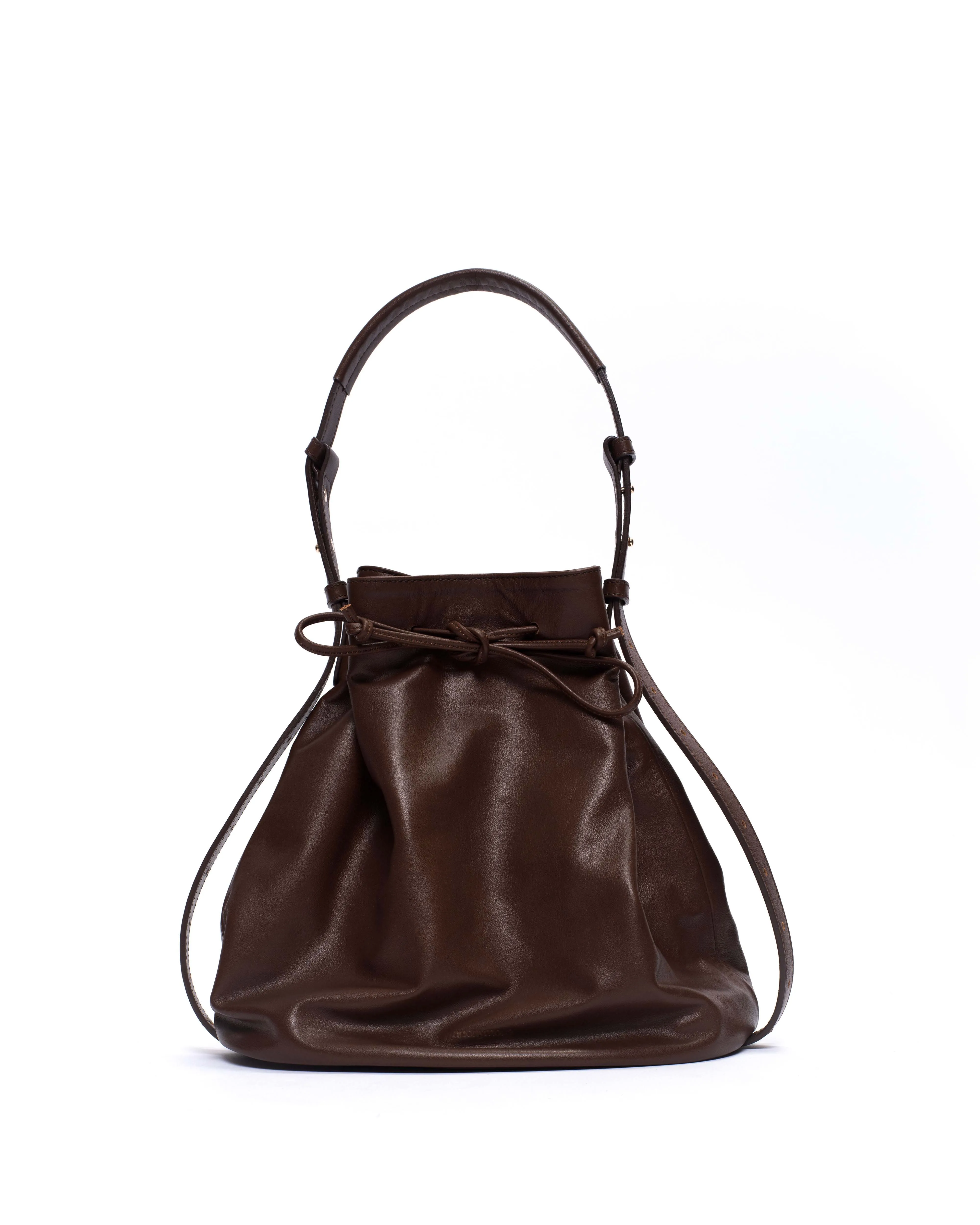 Kacey grand bucket bag Soft calf Chocolate sold by Anonymous Copenhagen