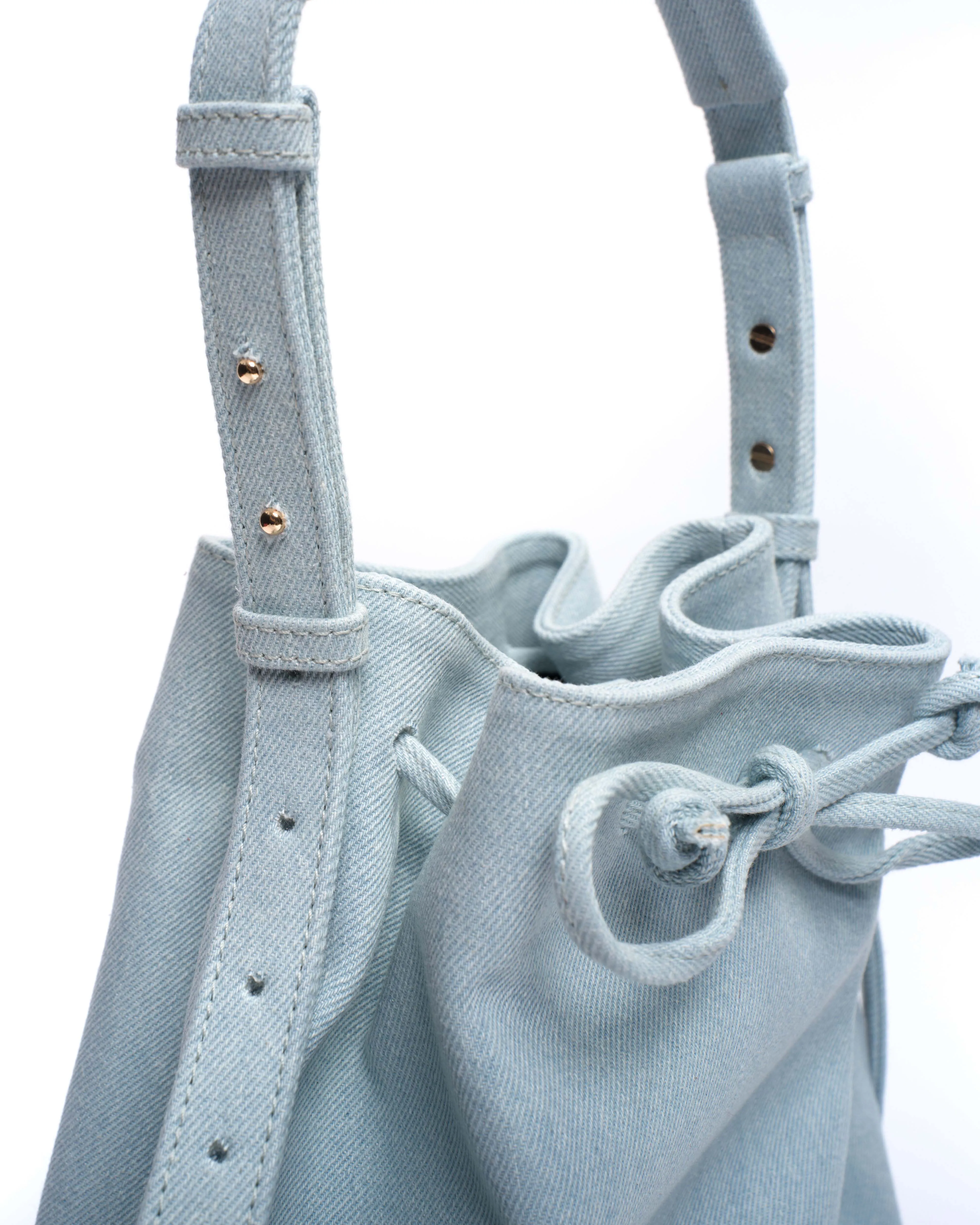 Kacey grand bucket bag Denim Riviera blue sold by Anonymous Copenhagen product image thumbnail 4