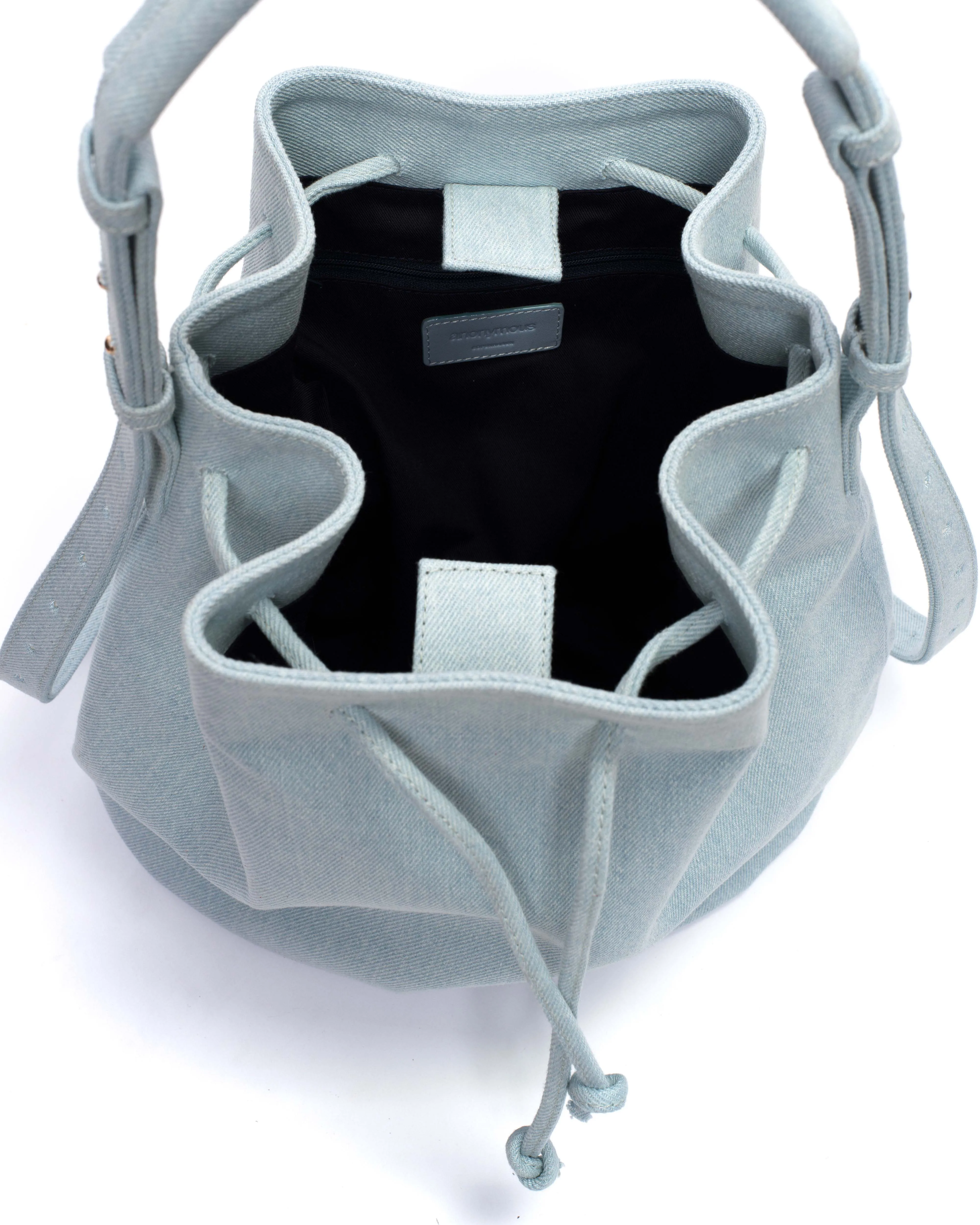 Kacey grand bucket bag Denim Riviera blue sold by Anonymous Copenhagen product image thumbnail 3