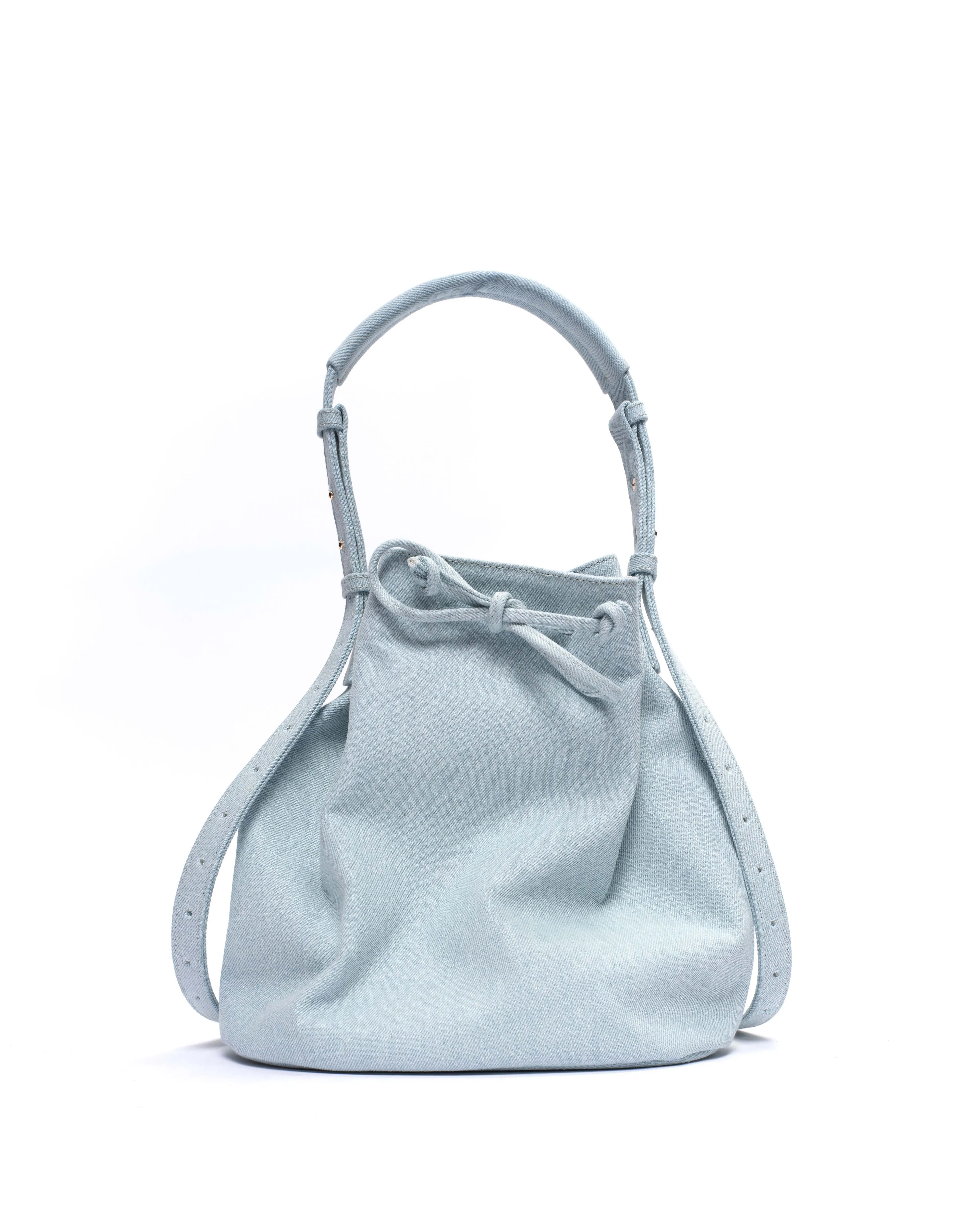 Kacey grand bucket bag Denim Riviera blue sold by Anonymous Copenhagen