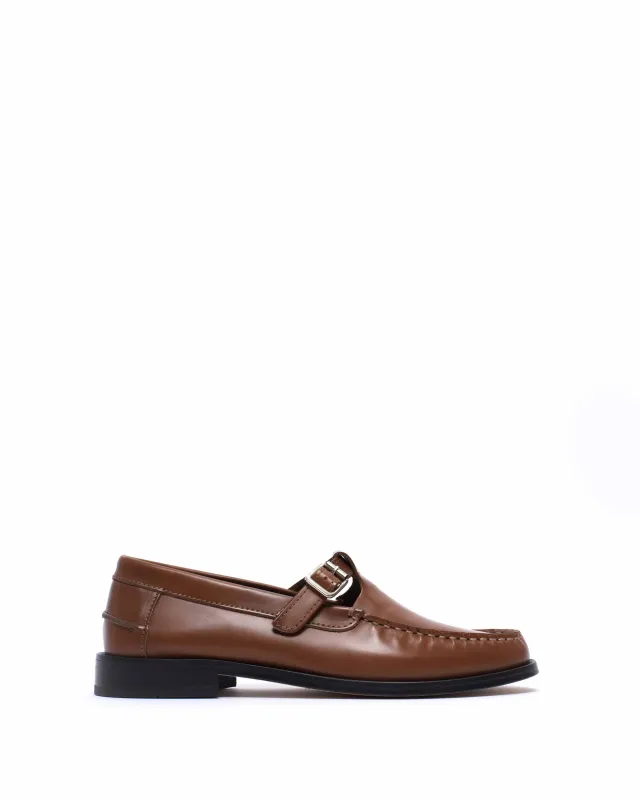 Dico Loafer t-bar Polido Hazelnut sold by Anonymous Copenhagen