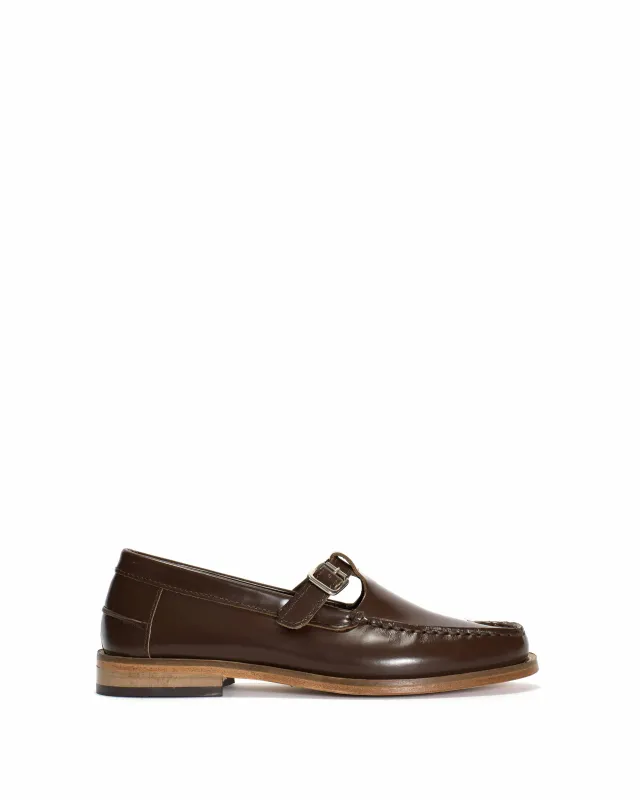 Dico Loafer t-bar Polido Brown sold by Anonymous Copenhagen