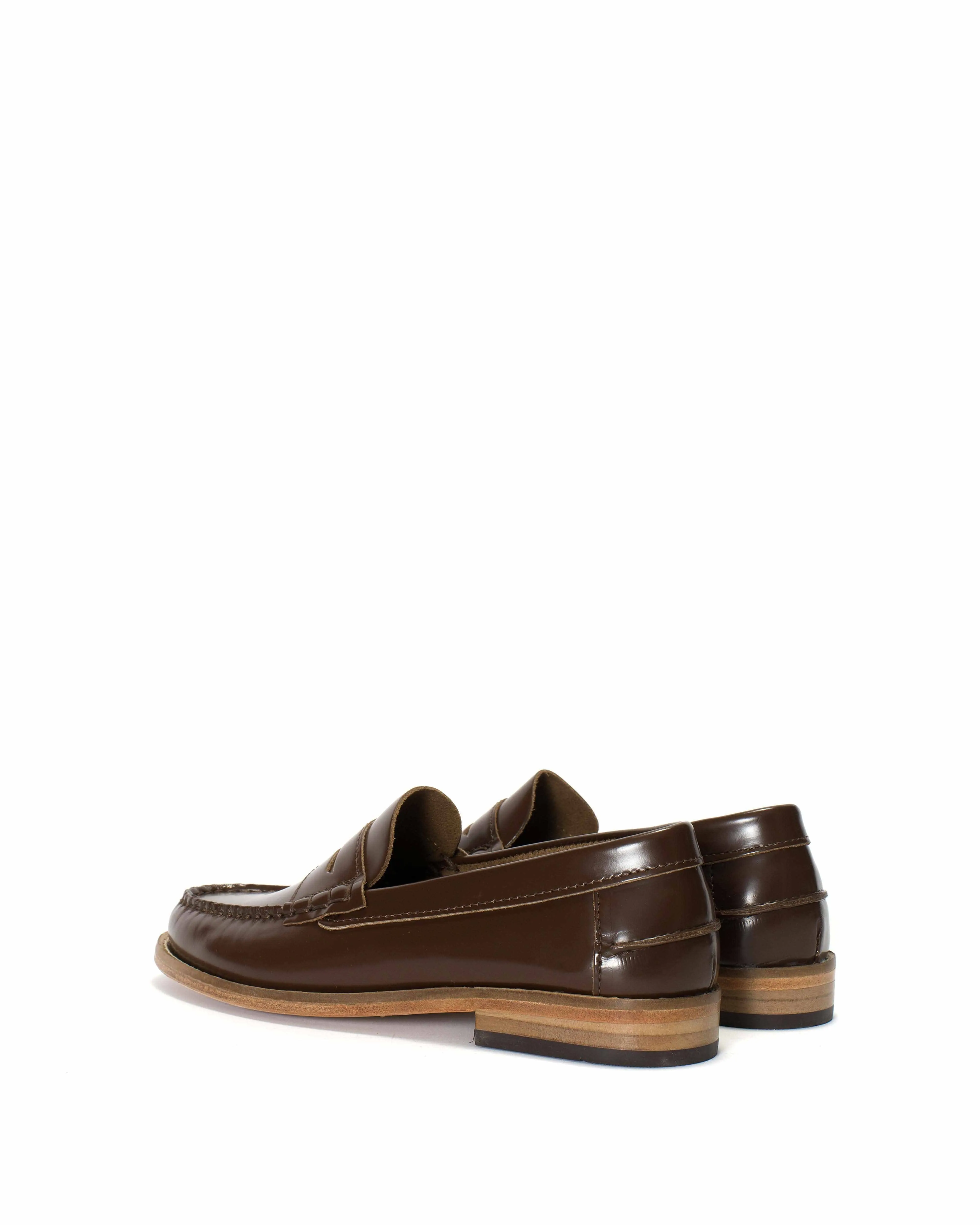 Dico Loafer penny Polido Brown sold by Anonymous Copenhagen product image thumbnail 5