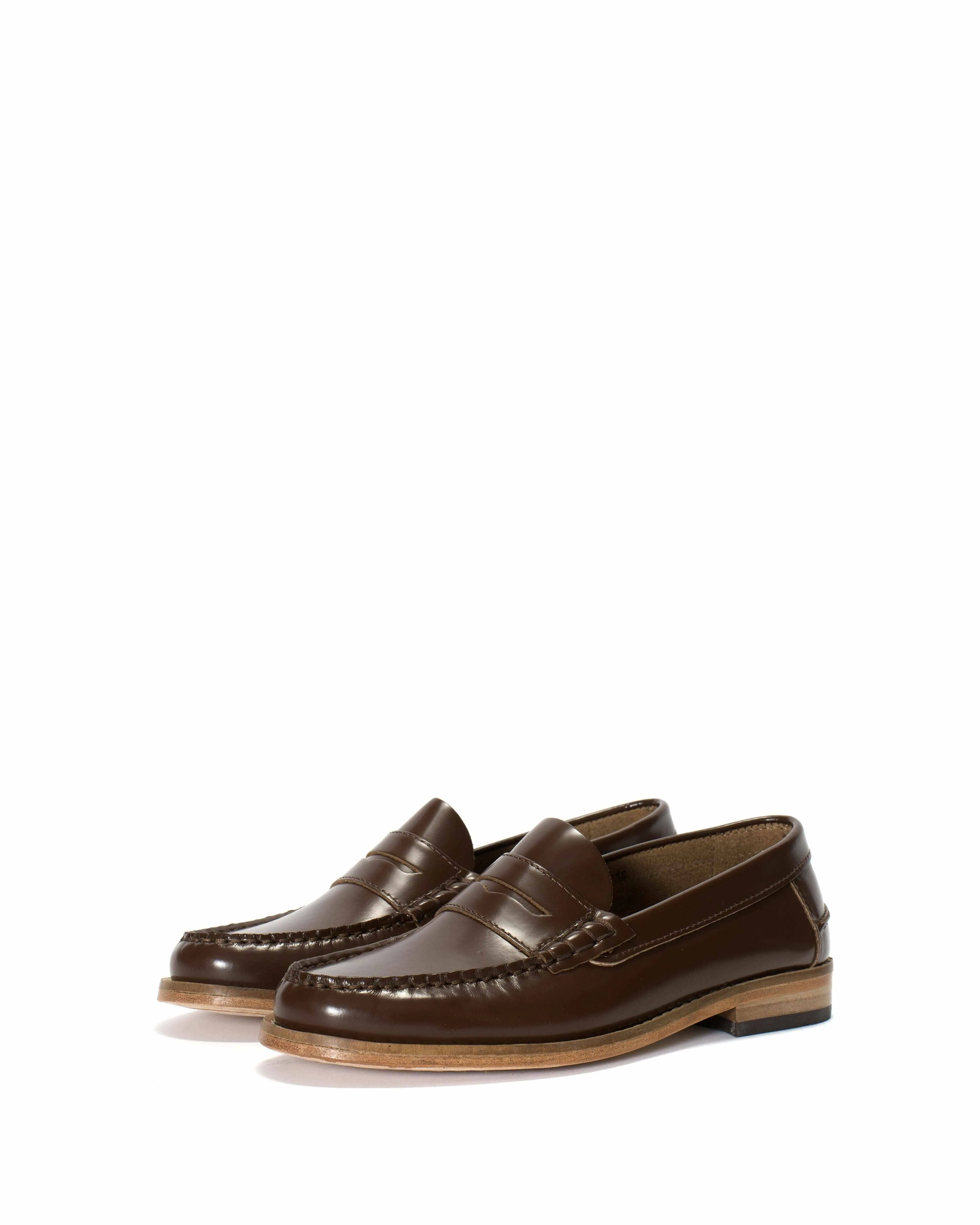Dico Loafer penny Polido Brown sold by Anonymous Copenhagen product image thumbnail 2