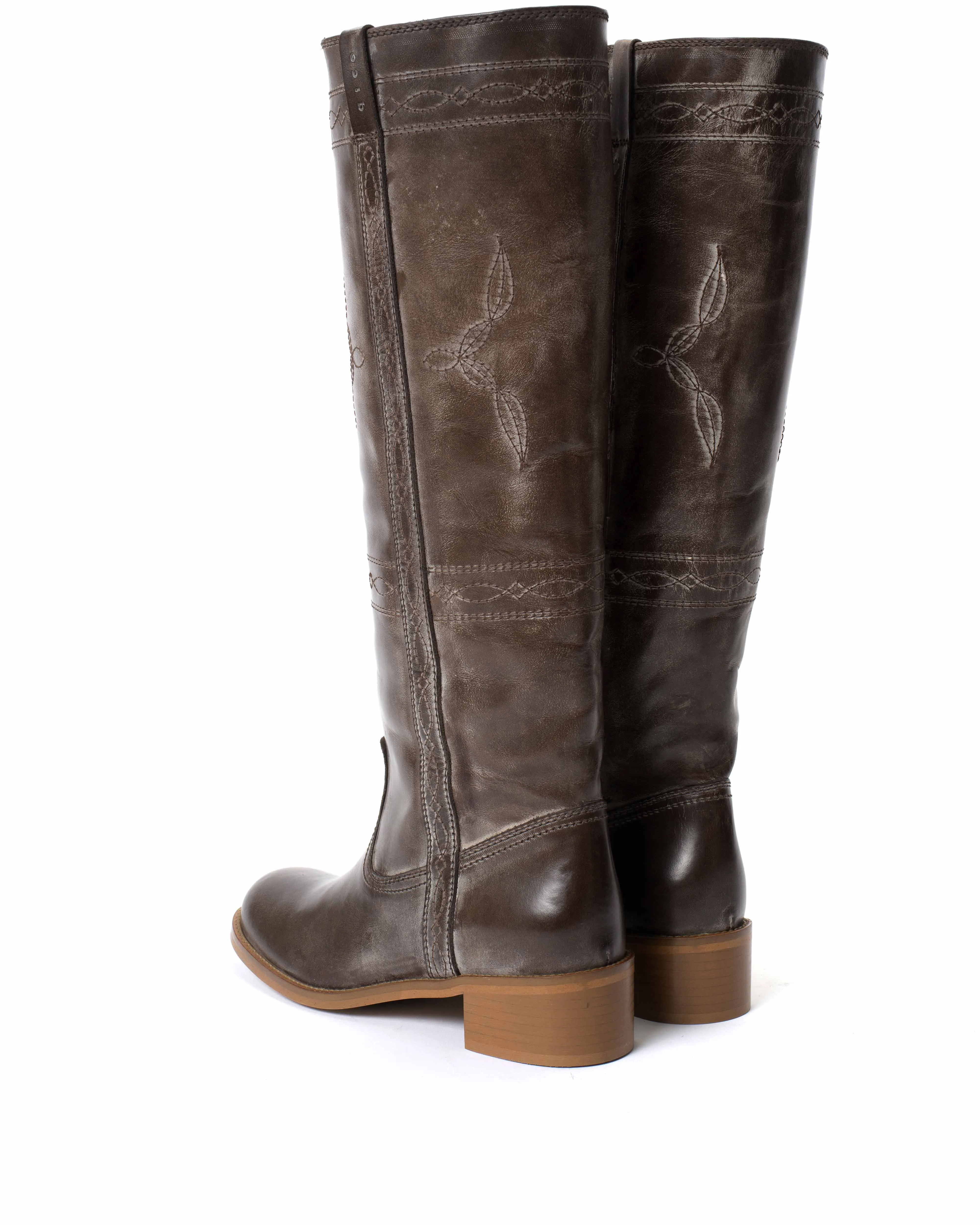 Dico Ann Western stitch Escovado Dark brown sold by Anonymous Copenhagen product image thumbnail 5