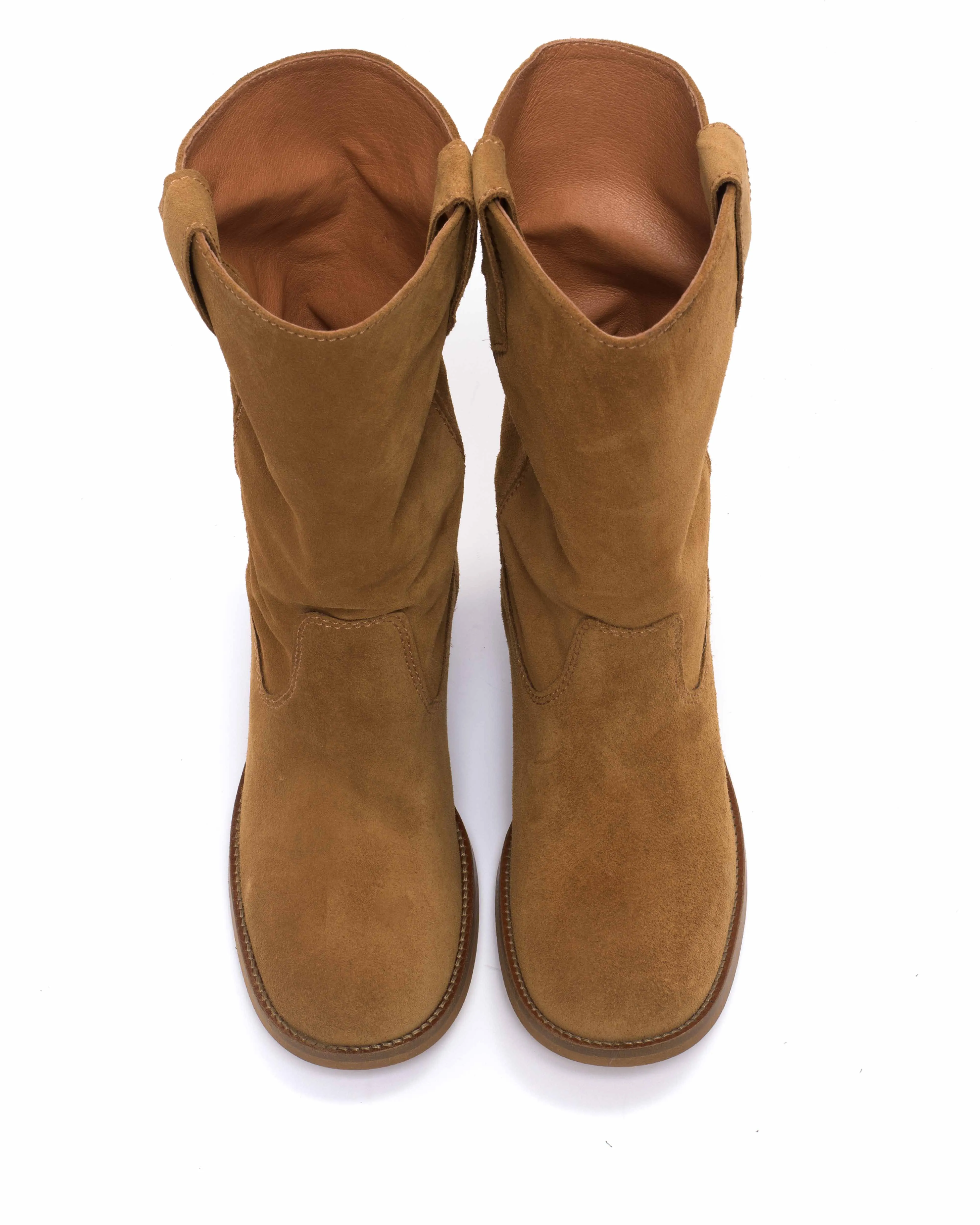 Dico Julia Calf suede Dark tan sold by Anonymous Copenhagen product image thumbnail 4