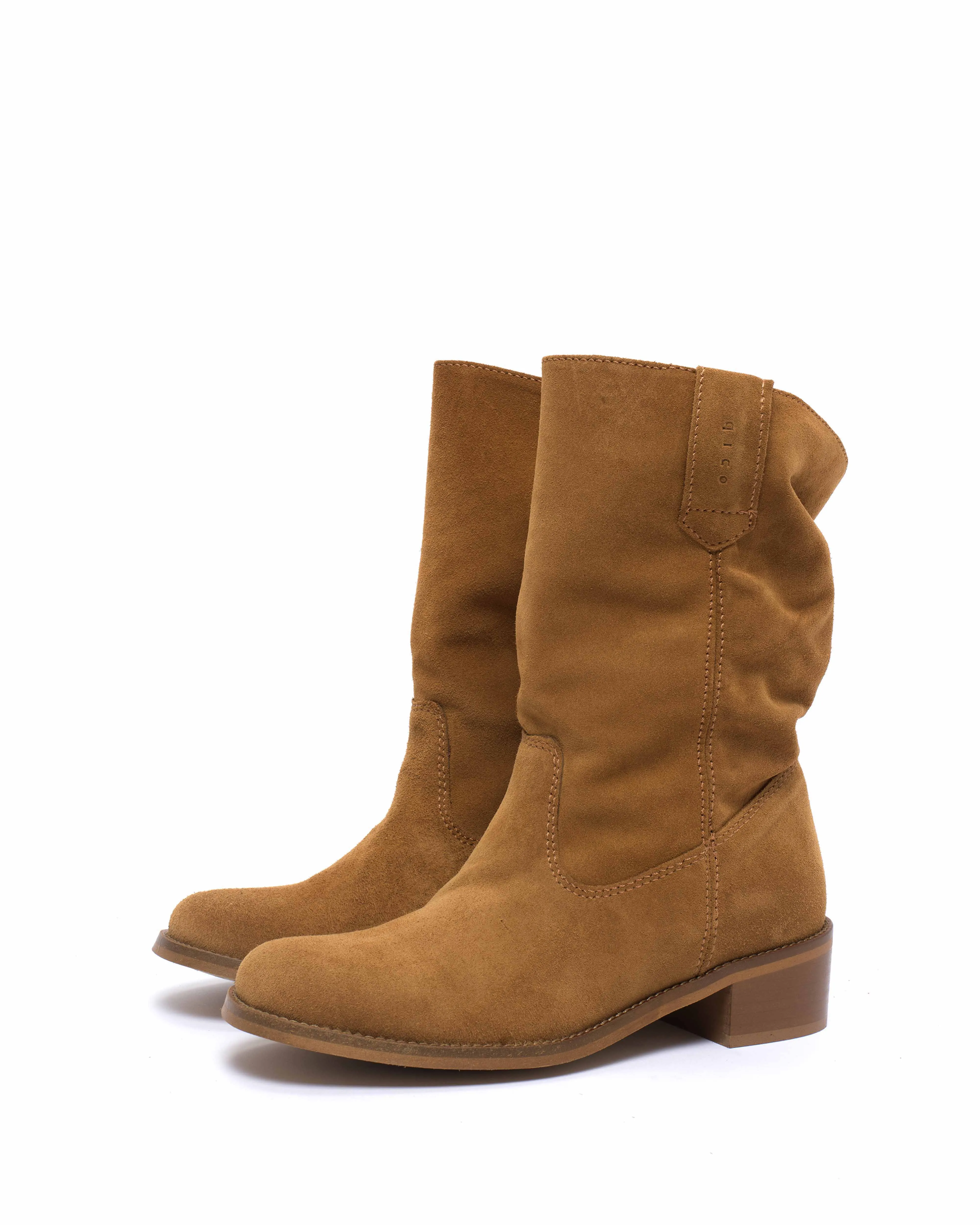 Dico Julia Calf suede Dark tan sold by Anonymous Copenhagen product image thumbnail 2