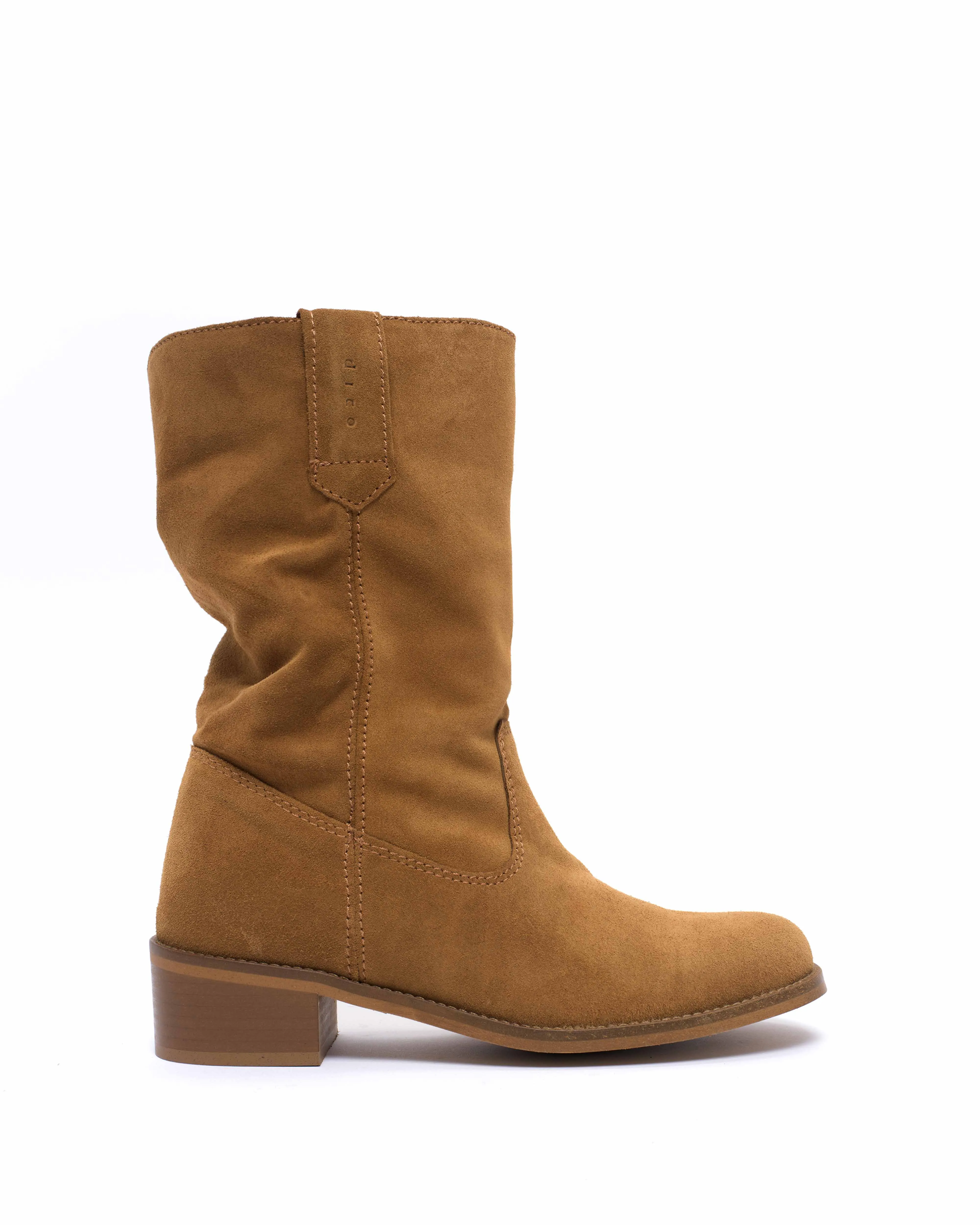 Dico Julia Calf suede Dark tan sold by Anonymous Copenhagen