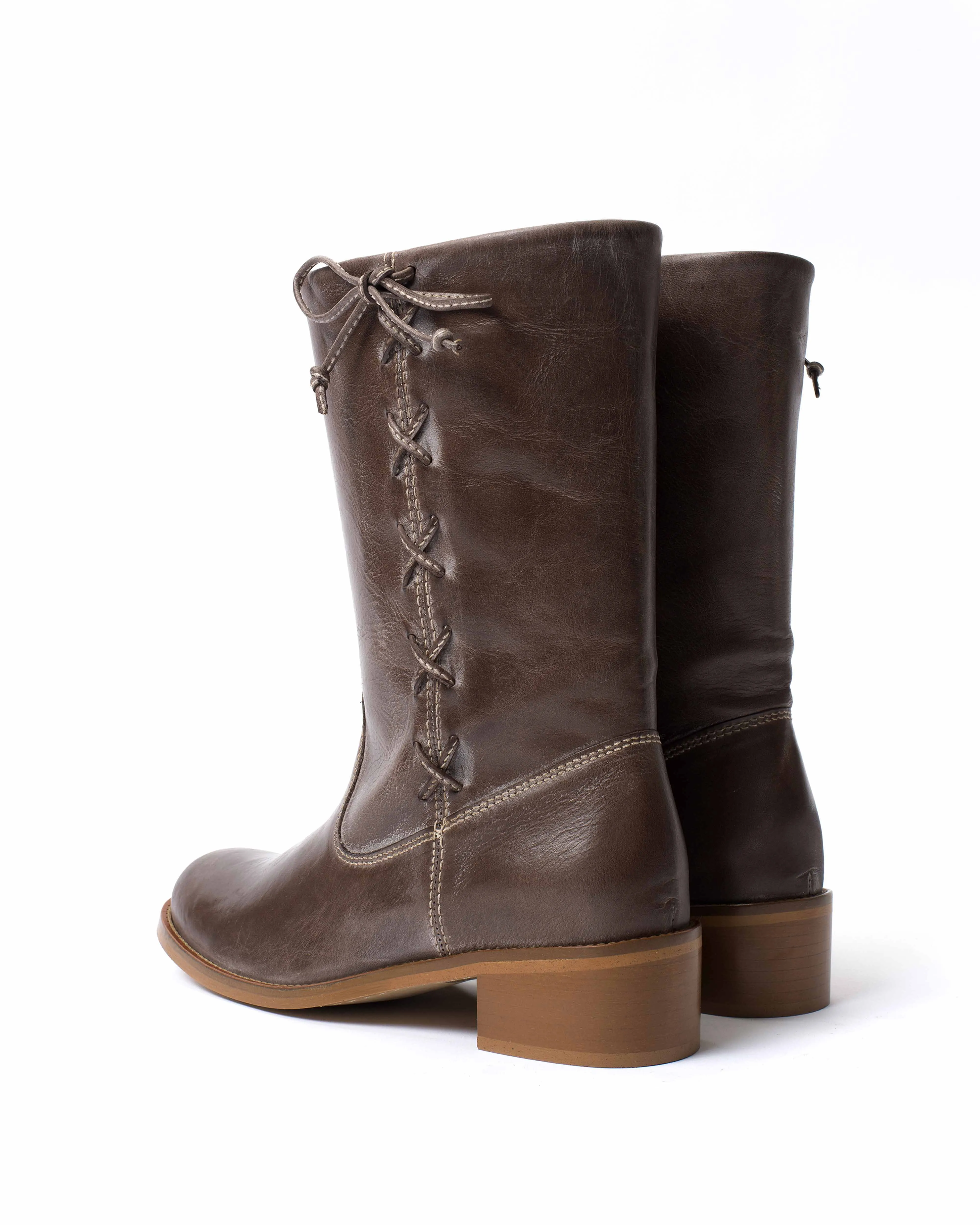 Dico Julia Laces Escovado Dark brown sold by Anonymous Copenhagen product image thumbnail 5