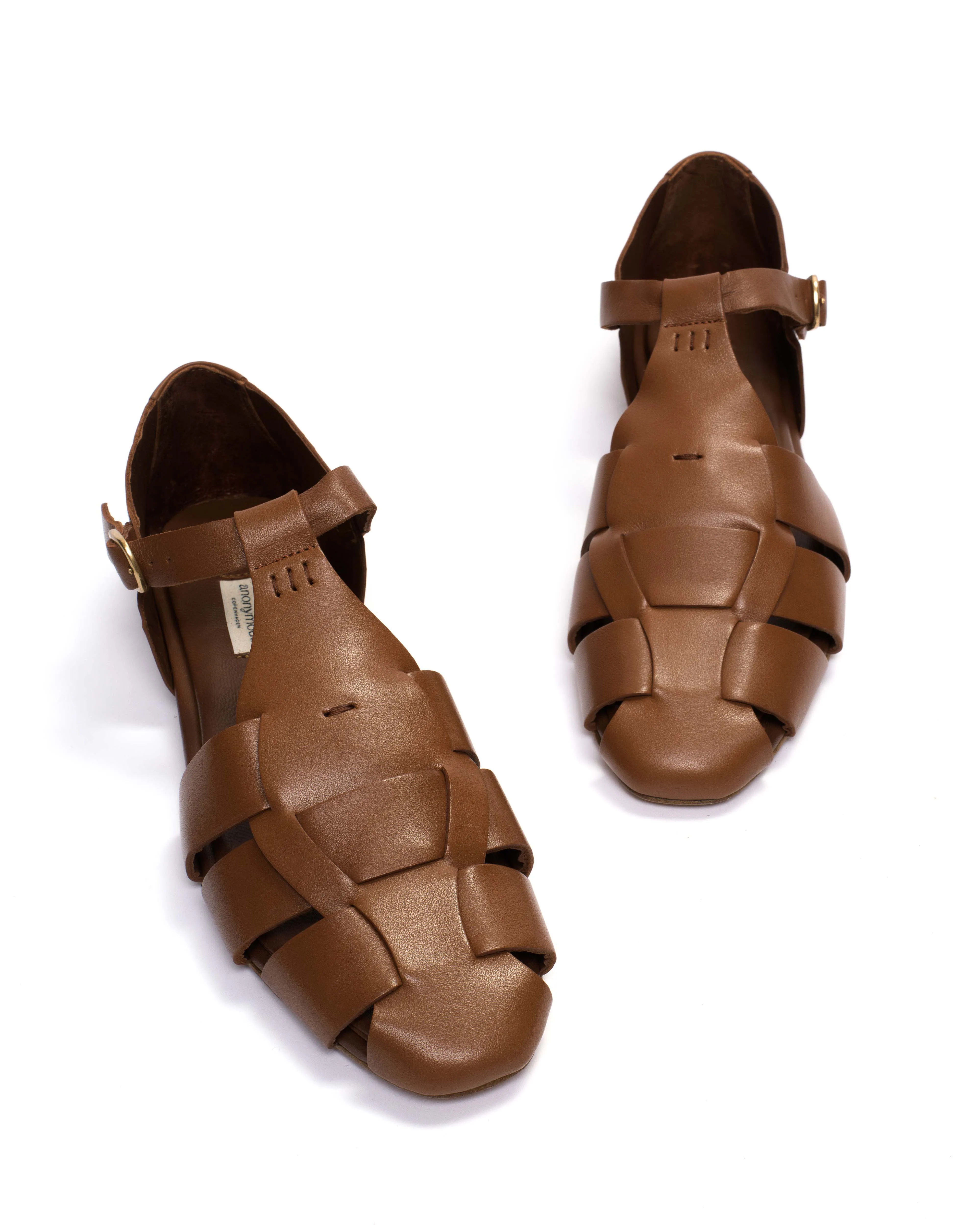 Lain flats Soft calf Camel sold by Anonymous Copenhagen product image thumbnail 5