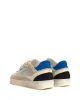 Dabbie Calf suede & mix White sand & silver mix sold by Anonymous Copenhagen