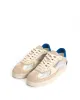Dabbie Calf suede & mix White sand & silver mix sold by Anonymous Copenhagen