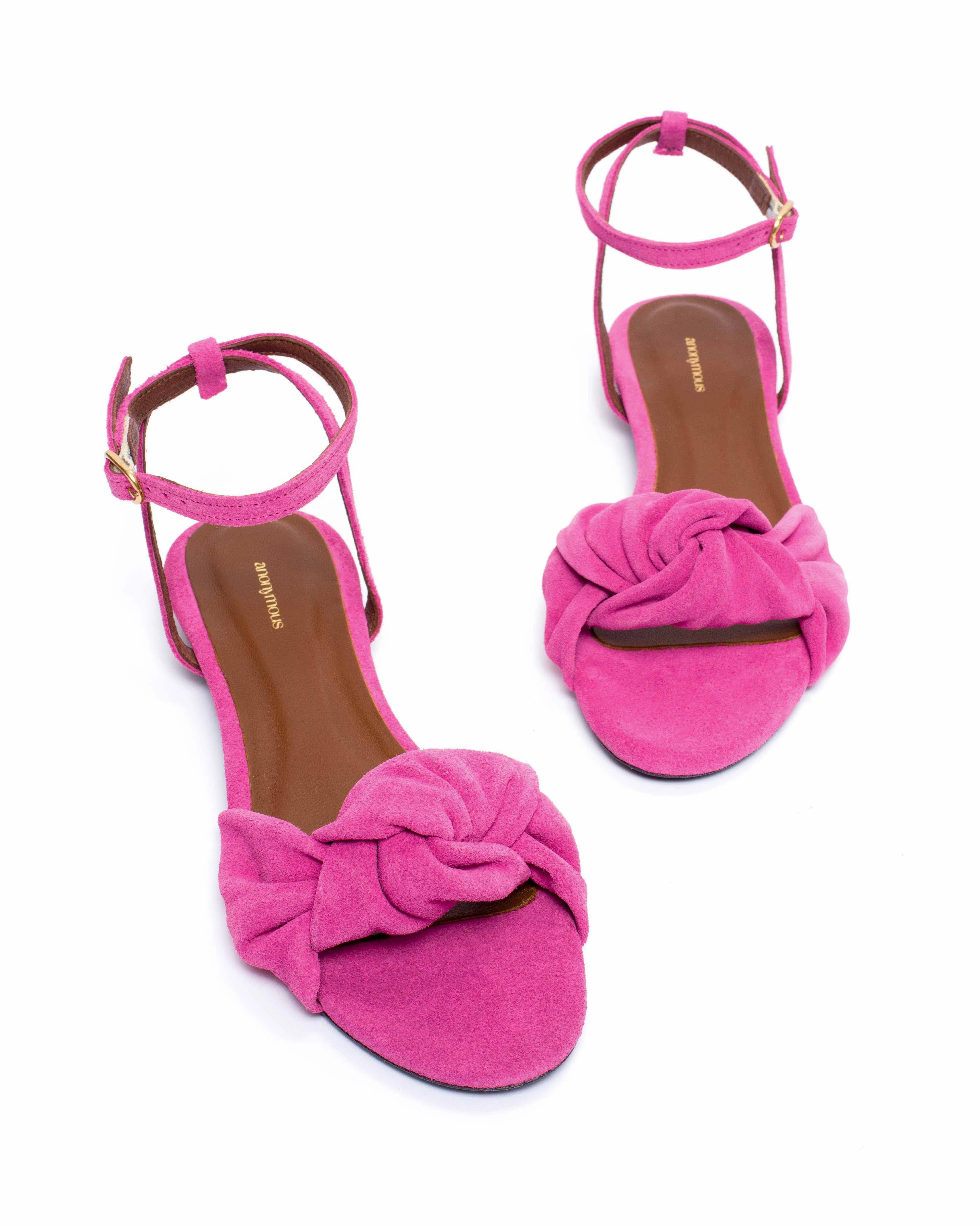 Aliza 10 Calf suede Raspberry sorbet sold by Anonymous Copenhagen product image thumbnail 5