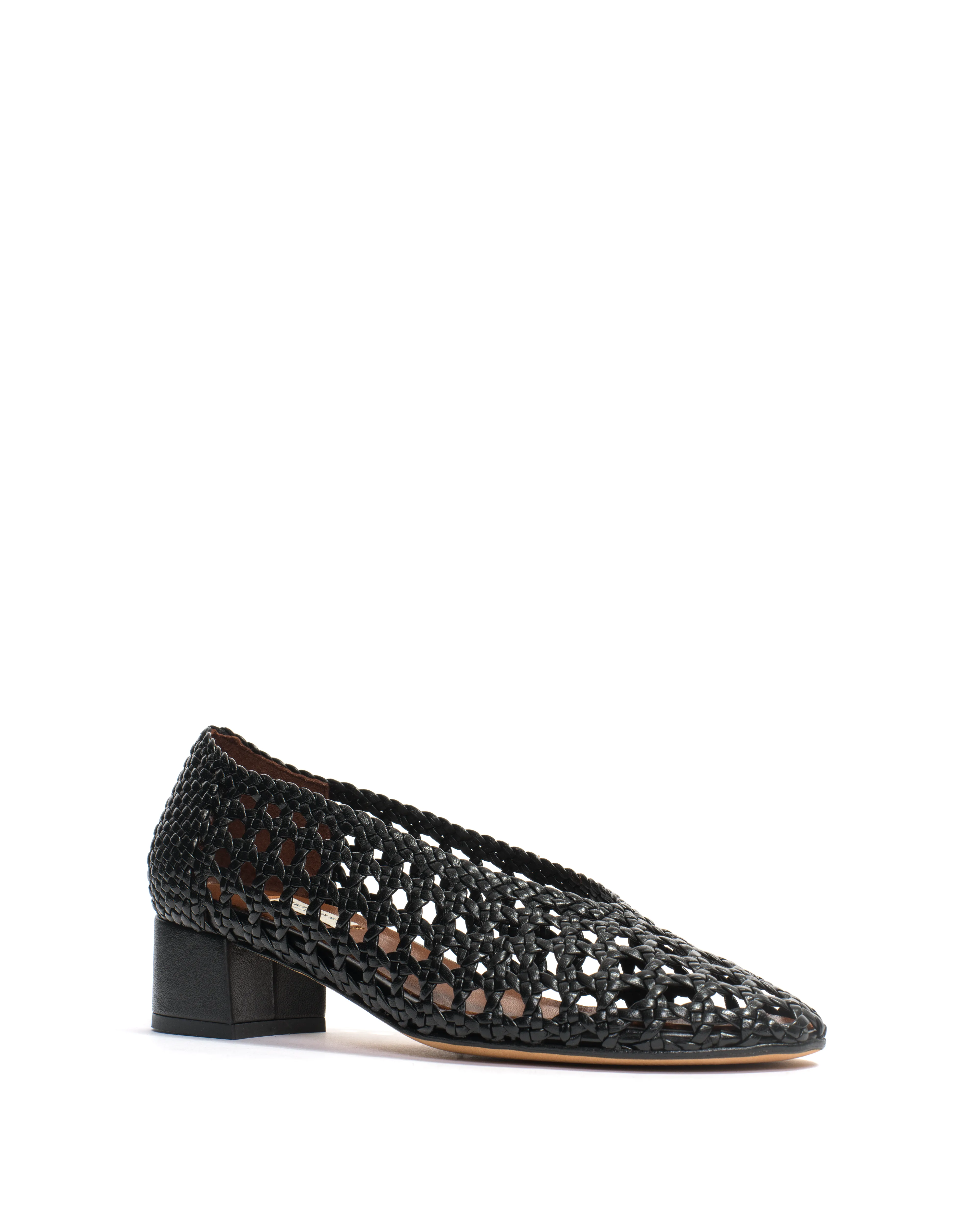 Sessi 40 hand-braided Hand-braided leather Black sold by Anonymous Copenhagen product image thumbnail 2