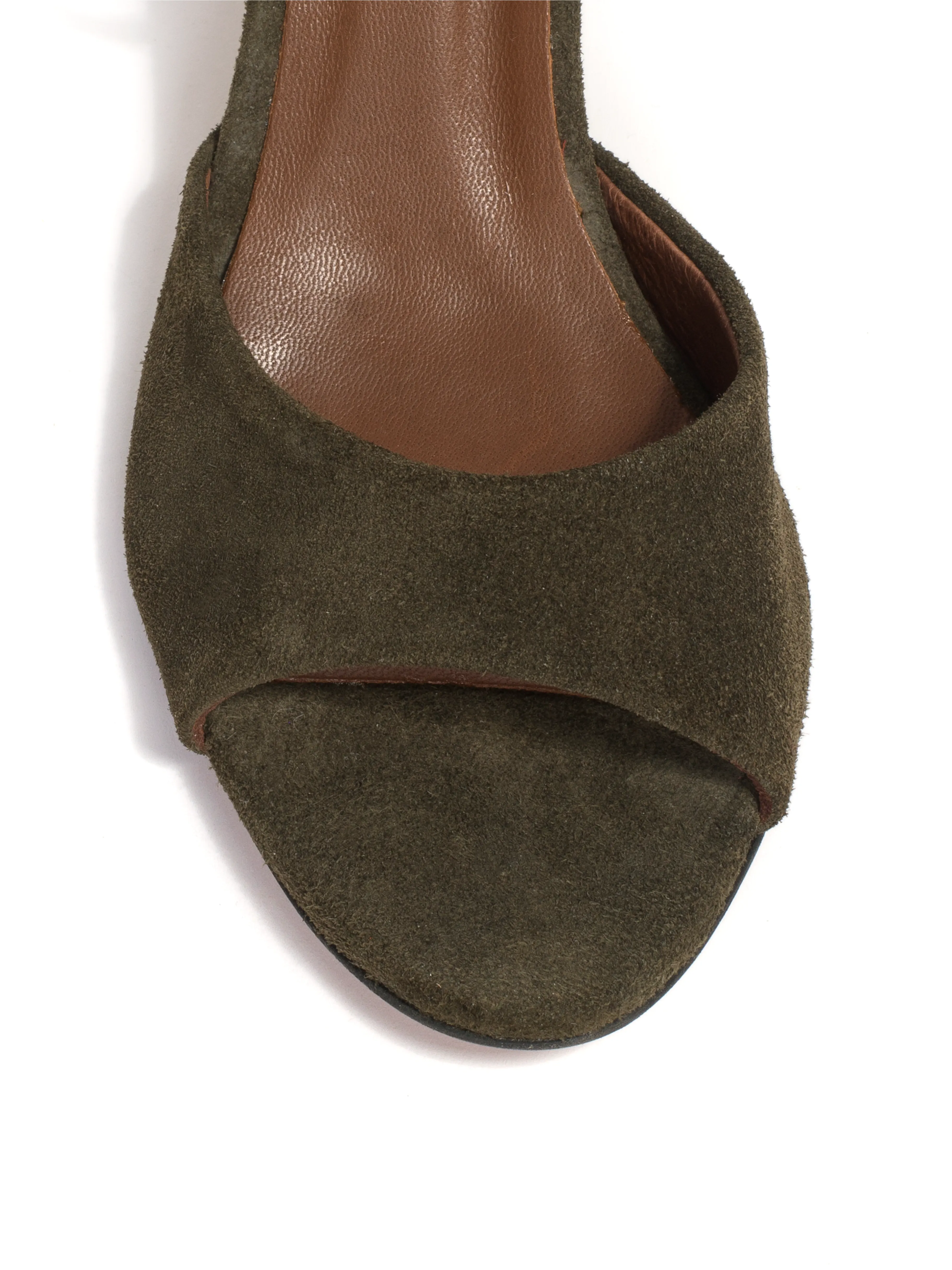 Jolie 55 Calf suede Moss green sold by Anonymous Copenhagen product image thumbnail 5