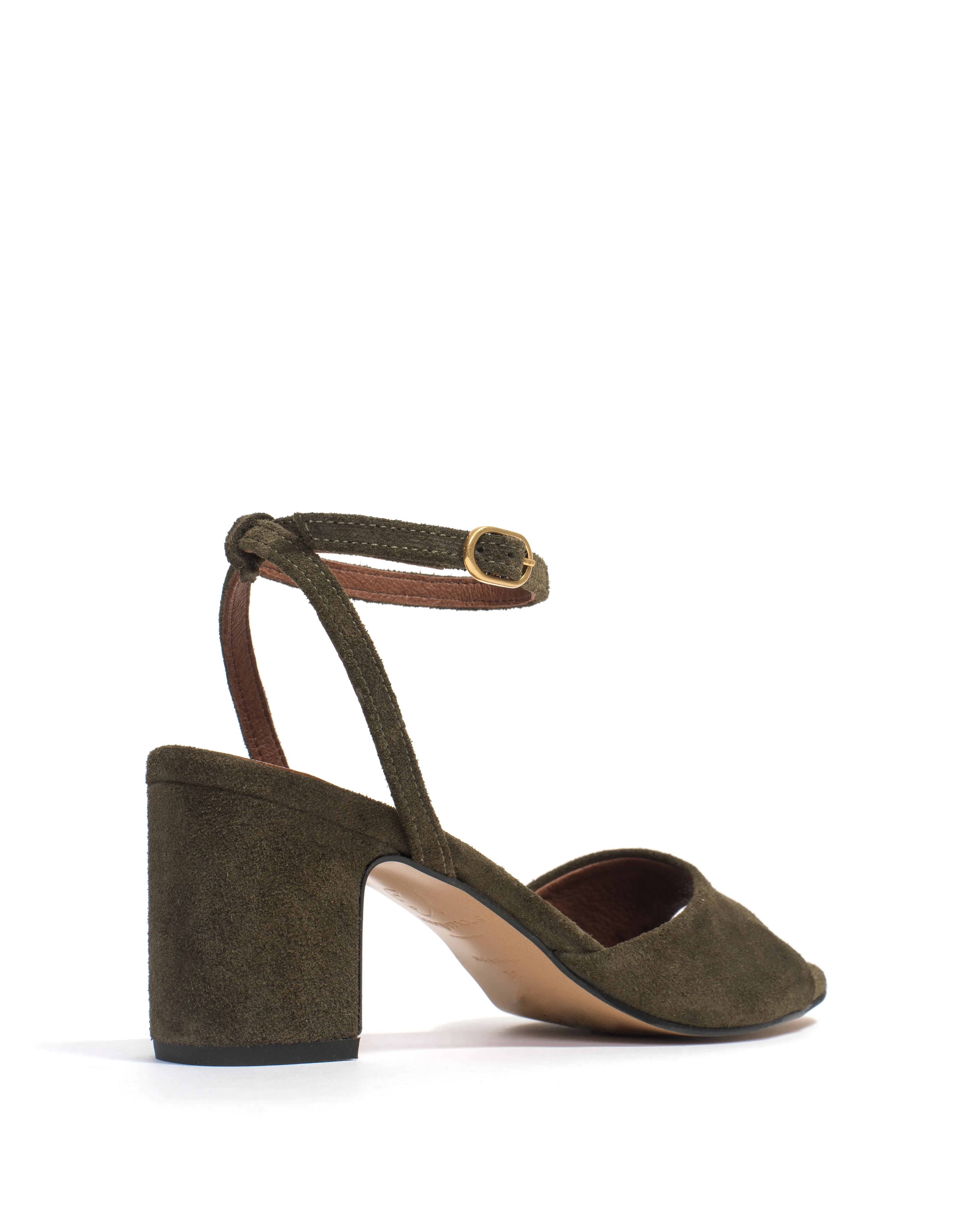 Jolie 55 Calf suede Moss green sold by Anonymous Copenhagen product image thumbnail 3