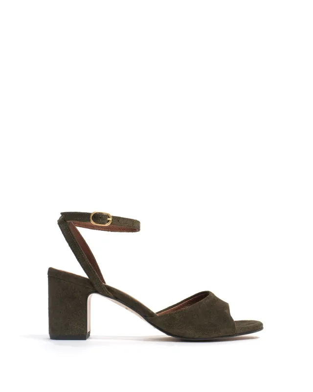 Jolie 55 Calf suede Moss green sold by Anonymous Copenhagen