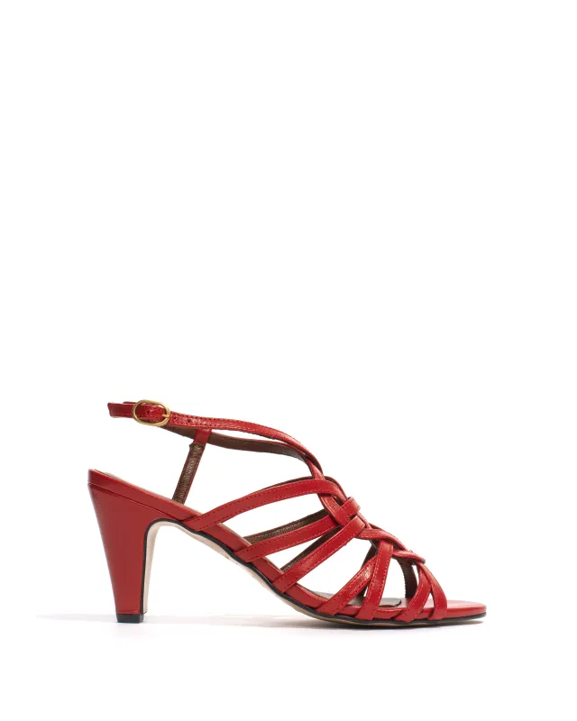 Vickey 75 Shiny lamb Ruby red sold by Anonymous Copenhagen