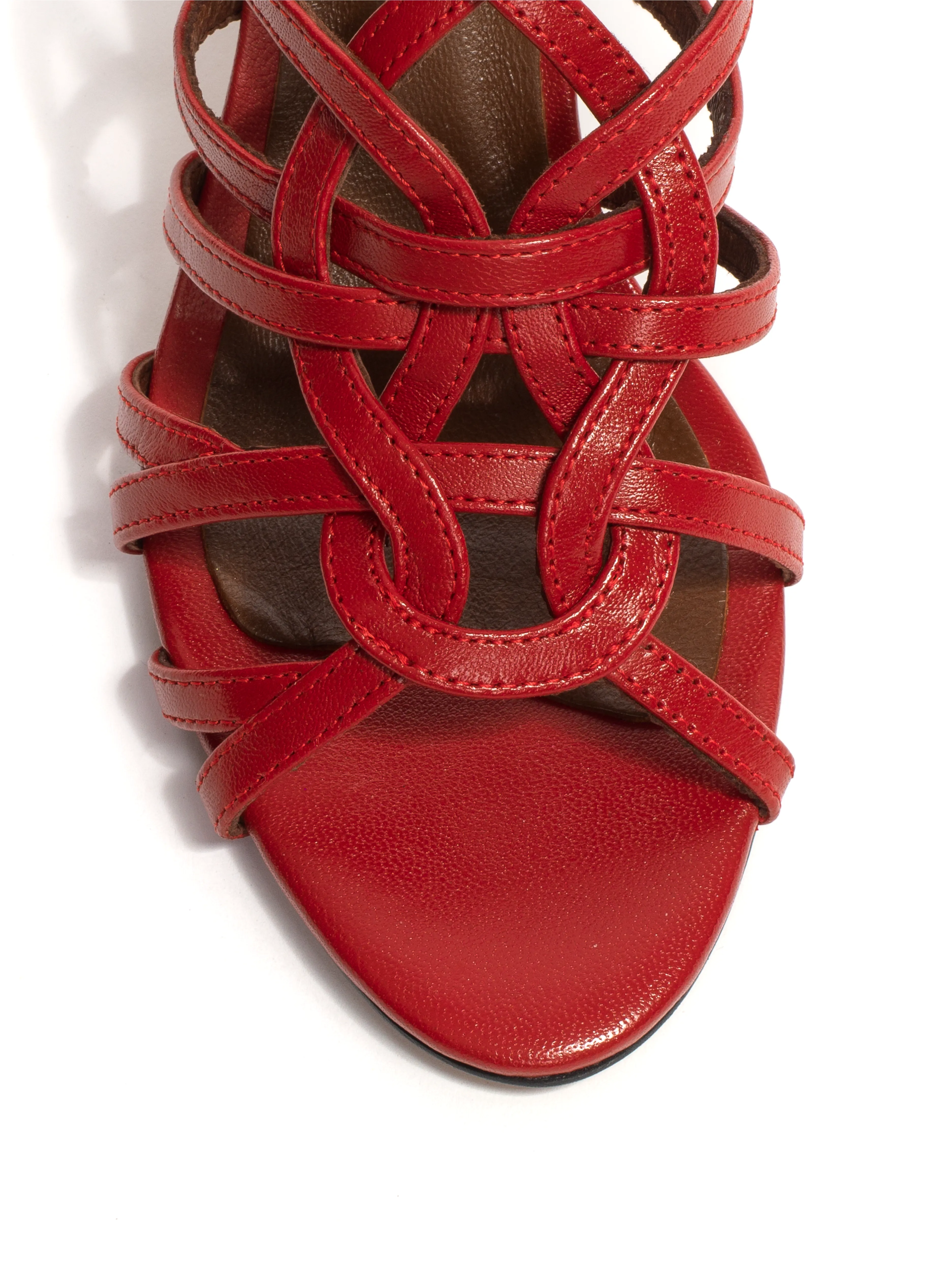 Vickey 75 Shiny lamb Ruby red sold by Anonymous Copenhagen product image thumbnail 5