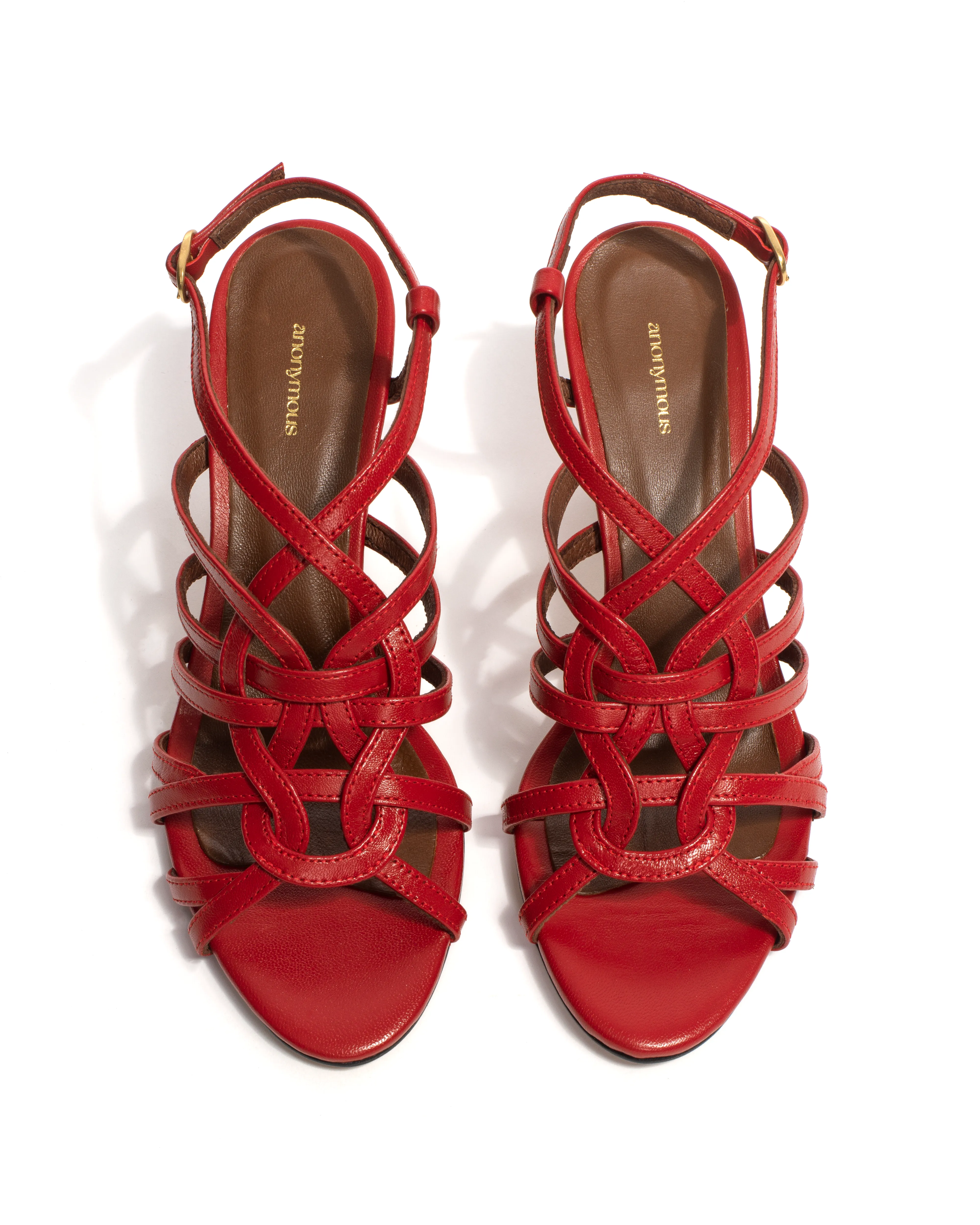 Vickey 75 Shiny lamb Ruby red sold by Anonymous Copenhagen product image thumbnail 4