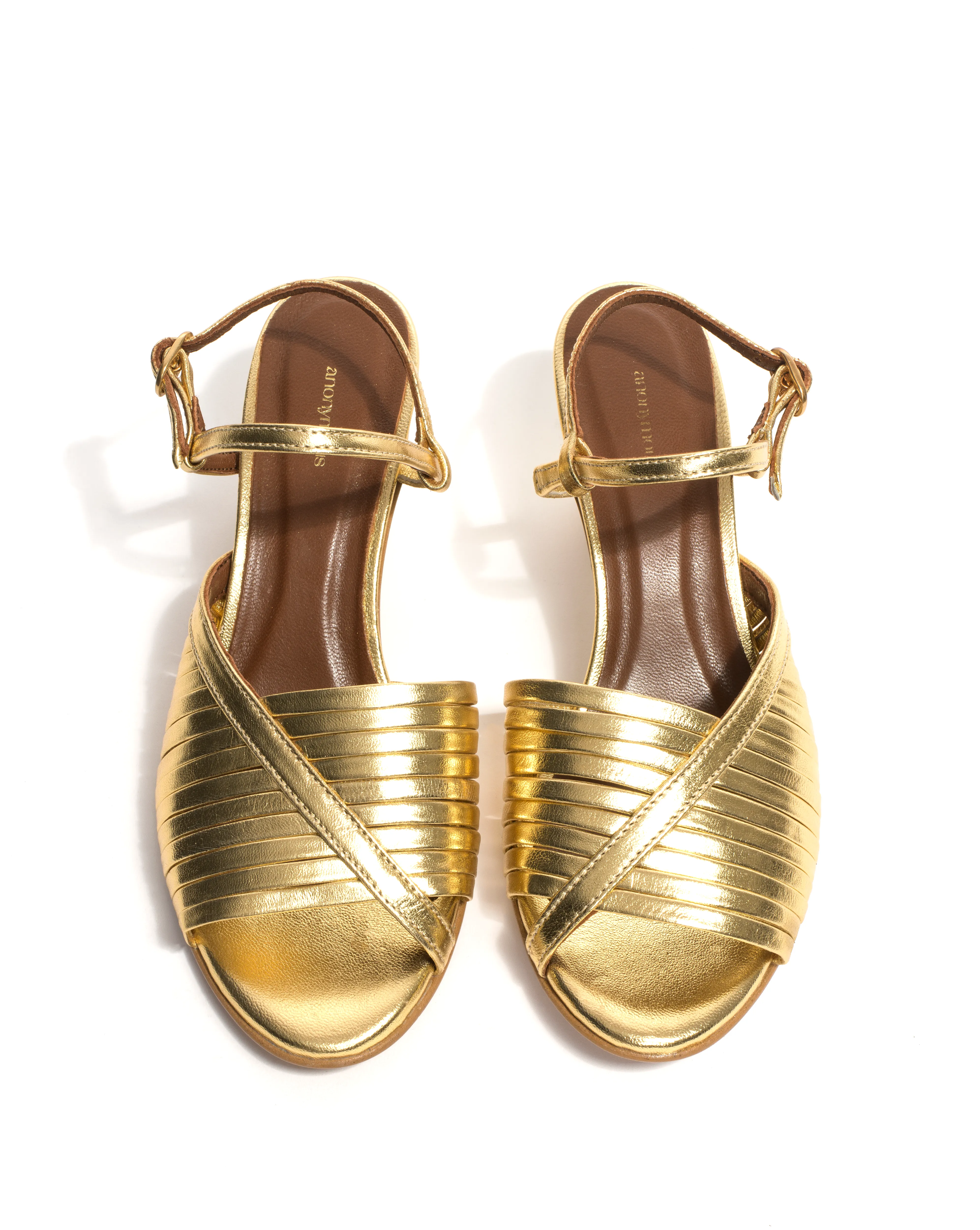 Lean Metallic goat Gold sold by Anonymous Copenhagen product image thumbnail 4