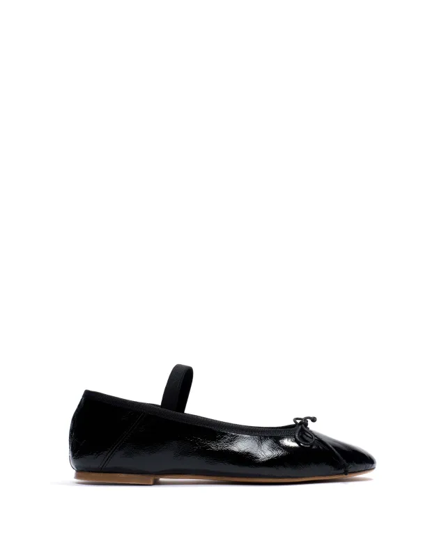 Rhina Crinkled polished goat Black sold by Anonymous Copenhagen