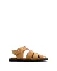 Hampell Calf suede Bamboo brown sold by Anonymous Copenhagen
