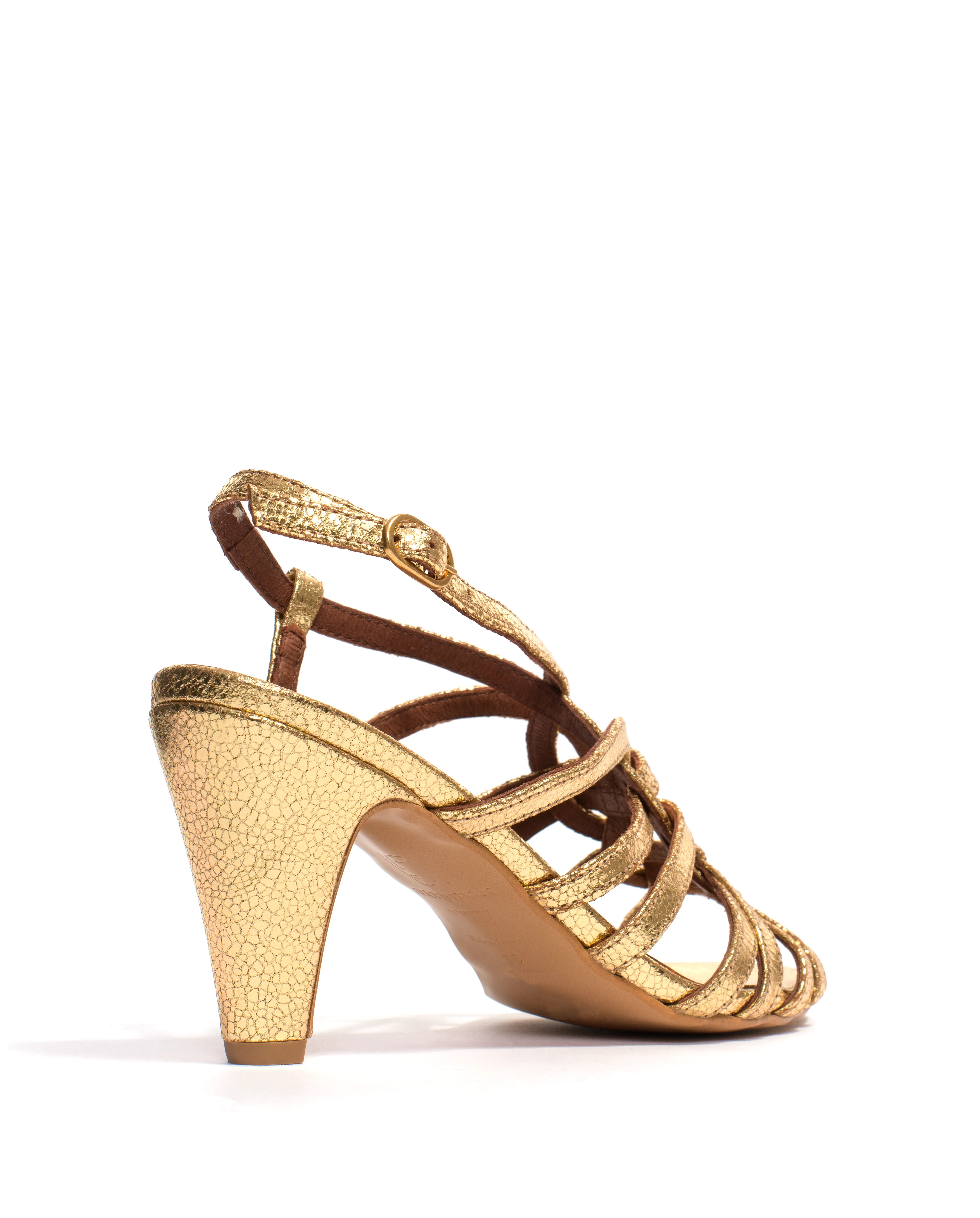 Vickey 75 Crackled metallic goat Gold sold by Anonymous Copenhagen product image thumbnail 3