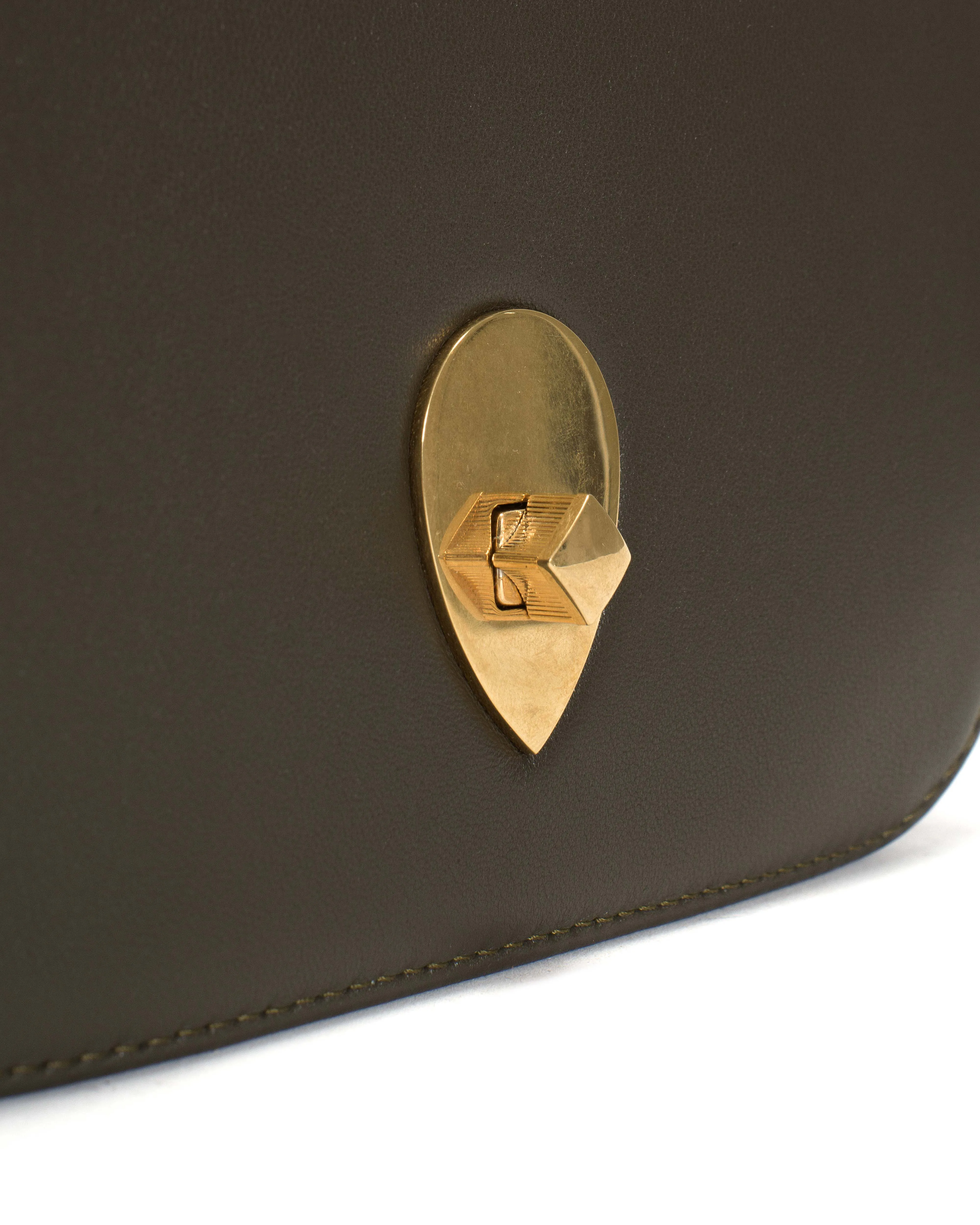 Nielle petite crossover bag Shiny lamb Moss green sold by Anonymous Copenhagen product image thumbnail 5