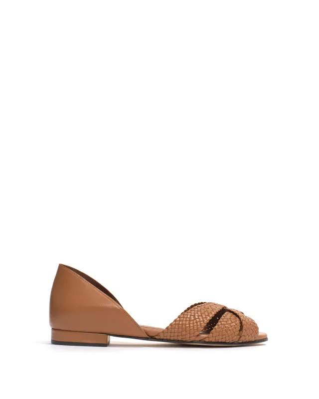 Sanni 20 hand-braided Hand-braided leather Caramel sold by Anonymous Copenhagen