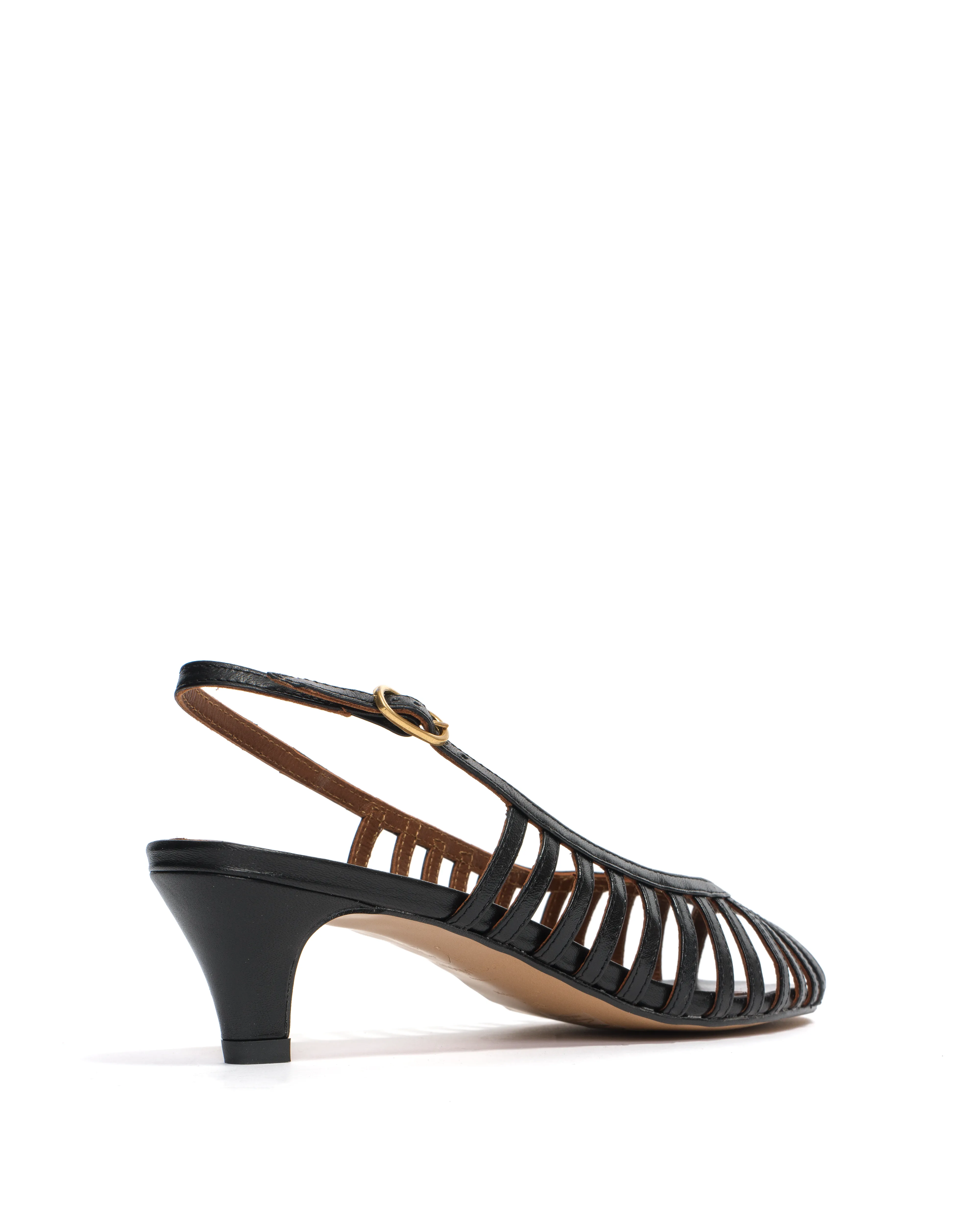 Carminho 40 stiletto Shiny lamb Black sold by Anonymous Copenhagen product image thumbnail 3