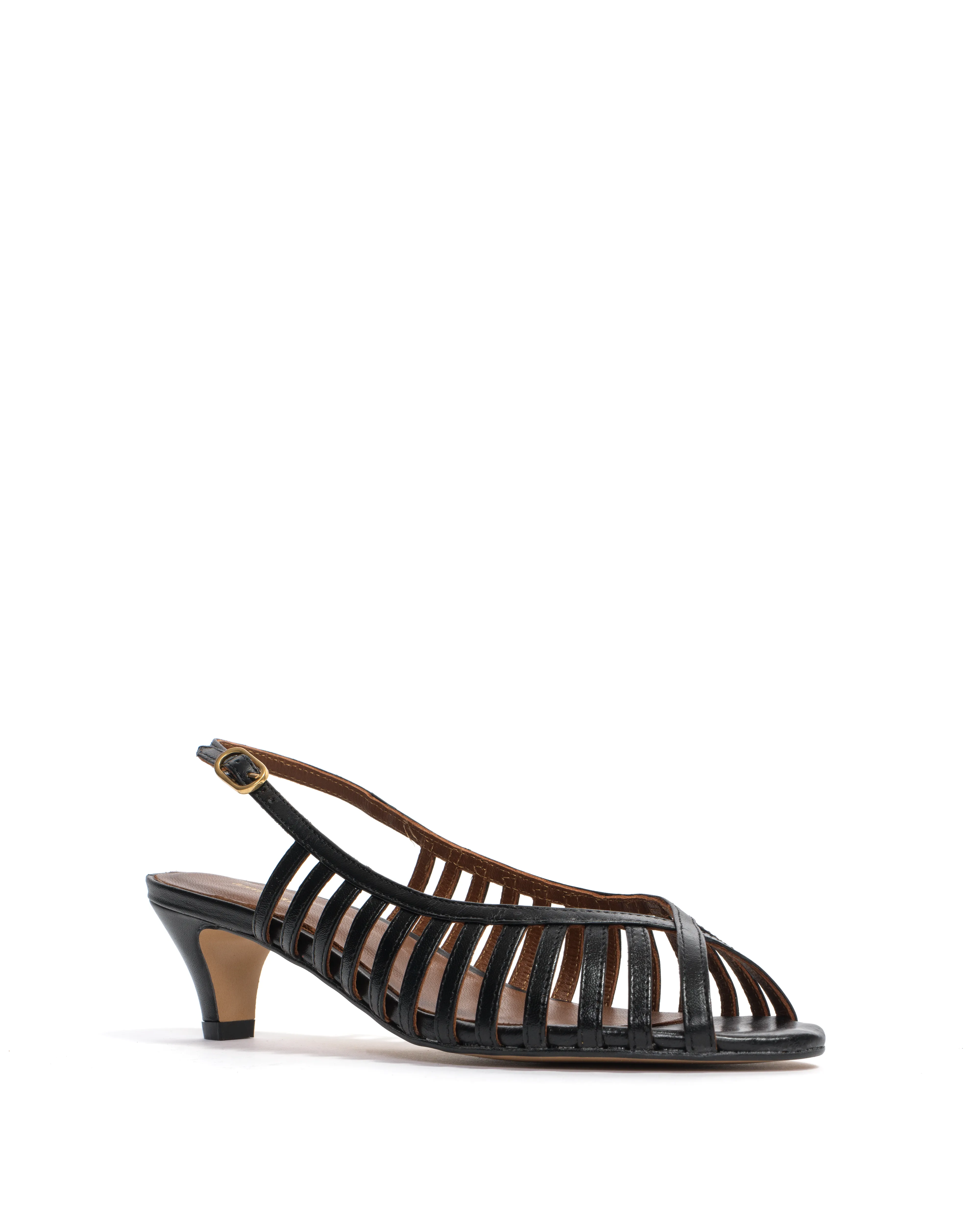 Carminho 40 stiletto Shiny lamb Black sold by Anonymous Copenhagen product image thumbnail 2